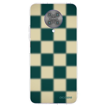 Picasee silikonový průhledný obal pro Xiaomi Poco F2 Pro - Shadow Chess
