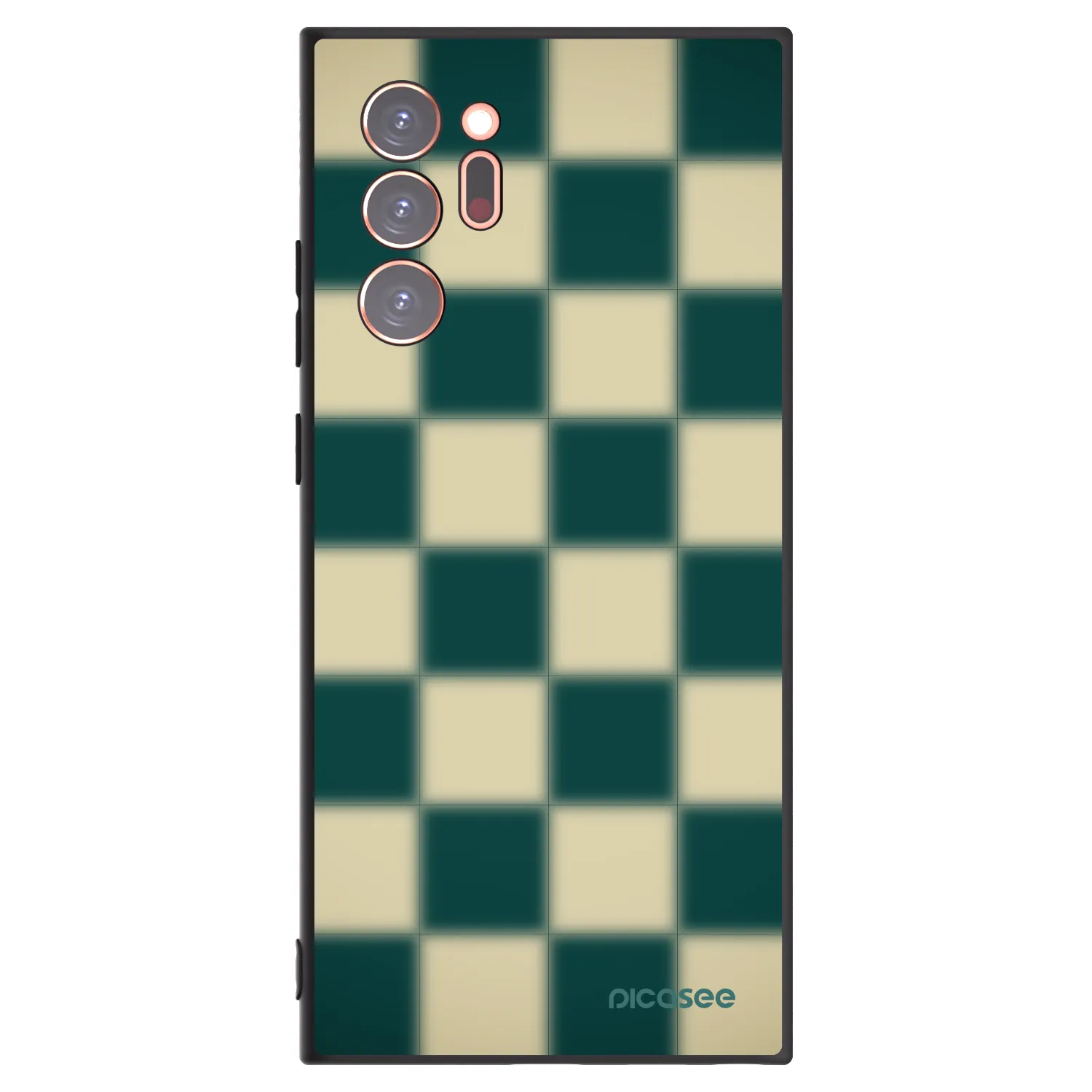 Picasee silikonový černý obal pro Samsung Galaxy Note 20 Ultra - Shadow Chess