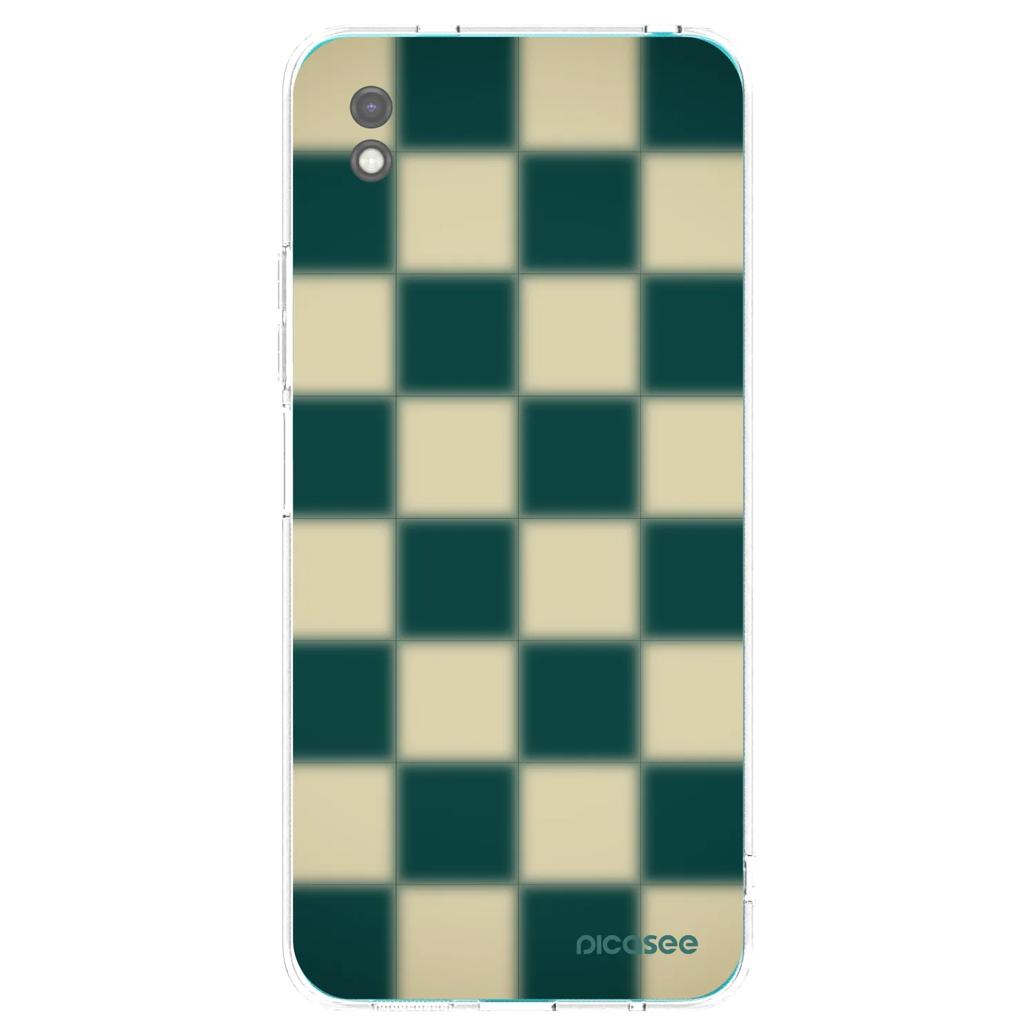 Picasee silikonový černý obal pro Xiaomi Redmi 9A - Shadow Chess
