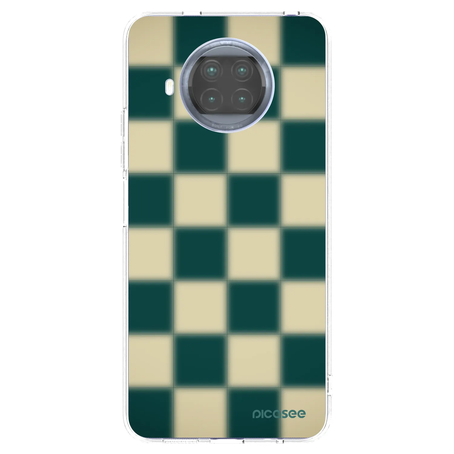 Picasee silikonový průhledný obal pro Xiaomi Mi 10T Lite - Shadow Chess