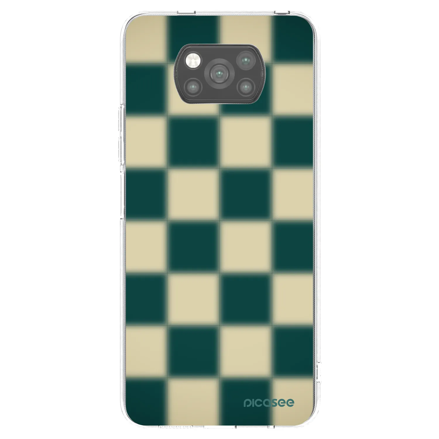 Picasee silikonový černý obal pro Xiaomi Poco X3 Pro - Shadow Chess