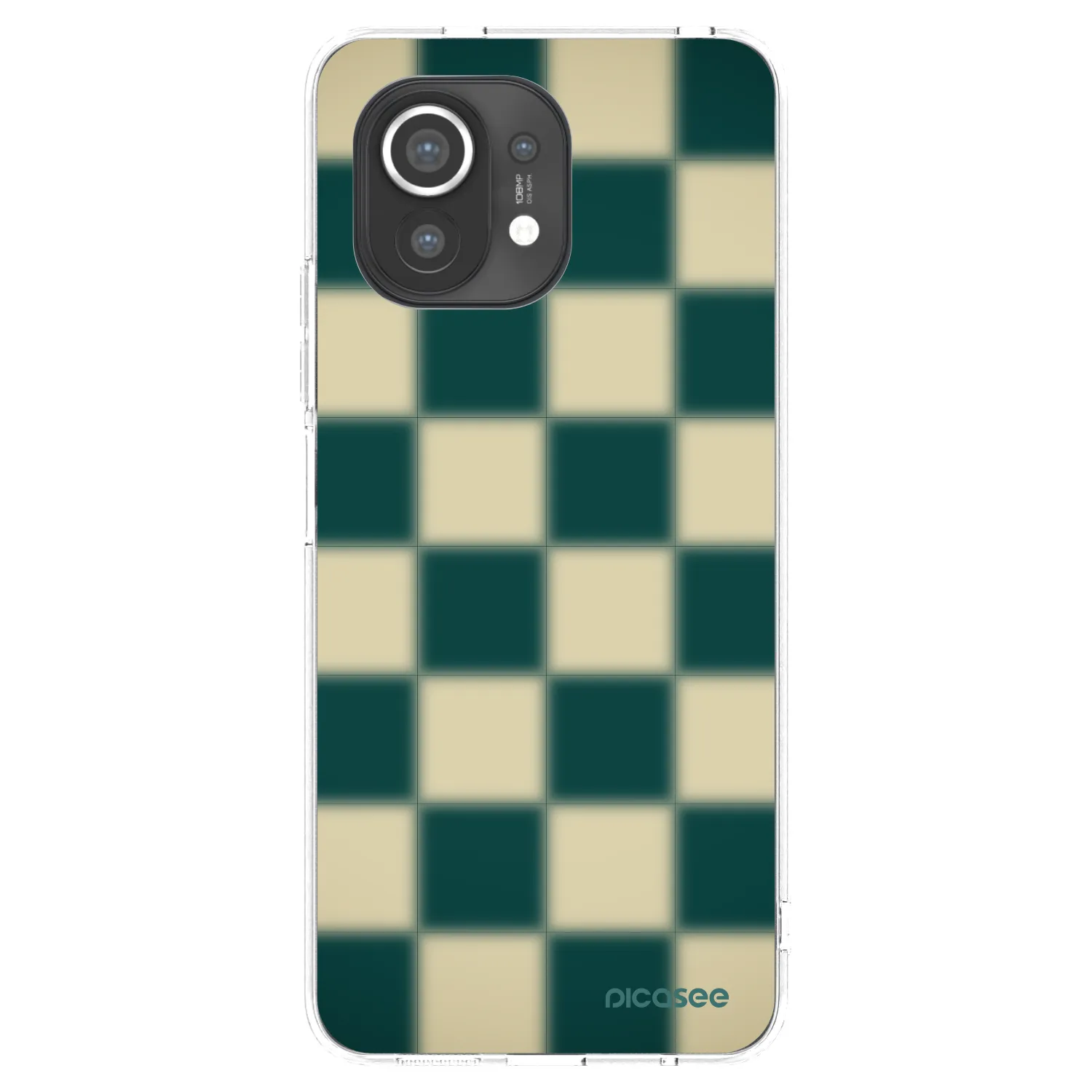 Picasee silikonový průhledný obal pro Xiaomi Mi 11 - Shadow Chess