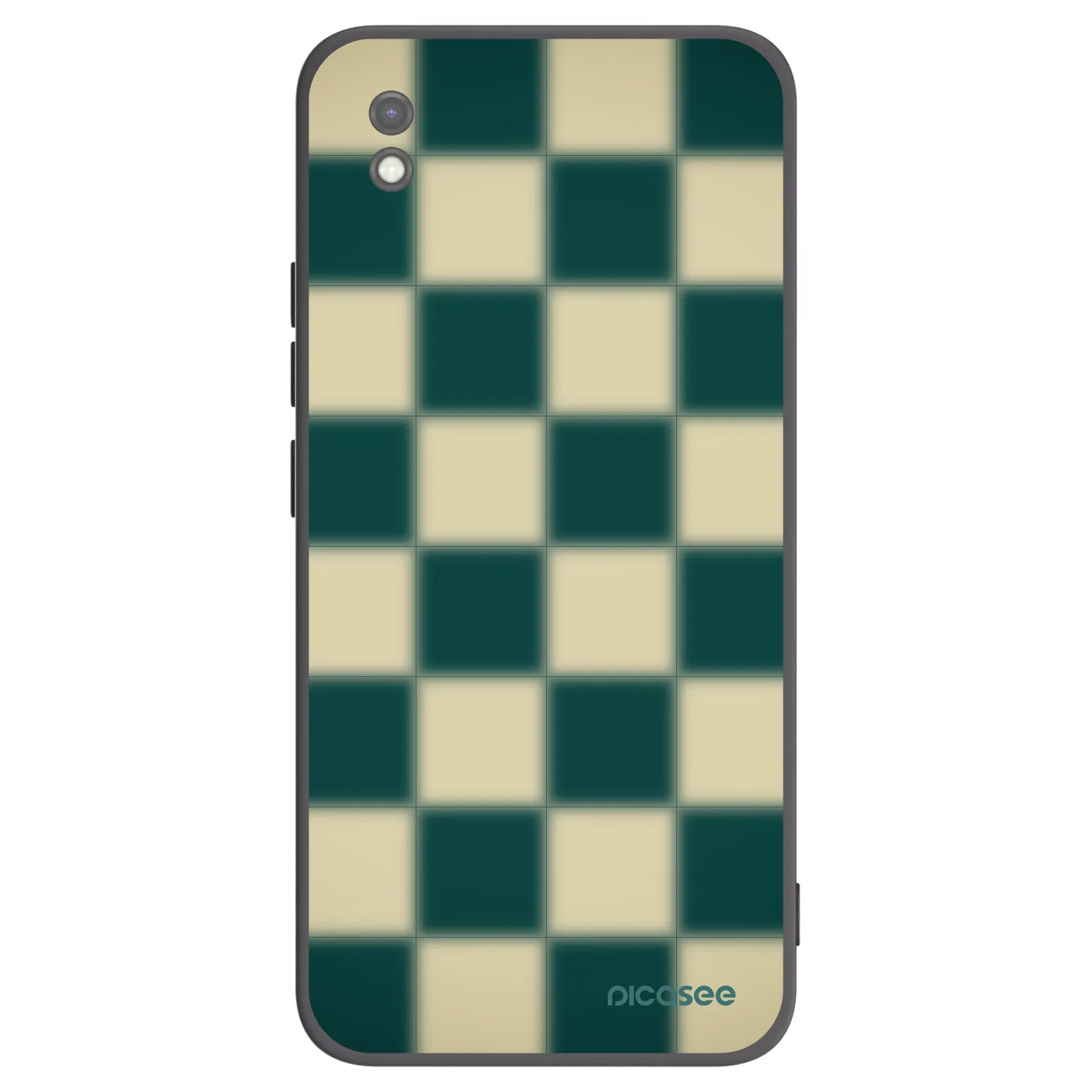 Picasee silikonový černý obal pro Xiaomi Redmi 9AT - Shadow Chess