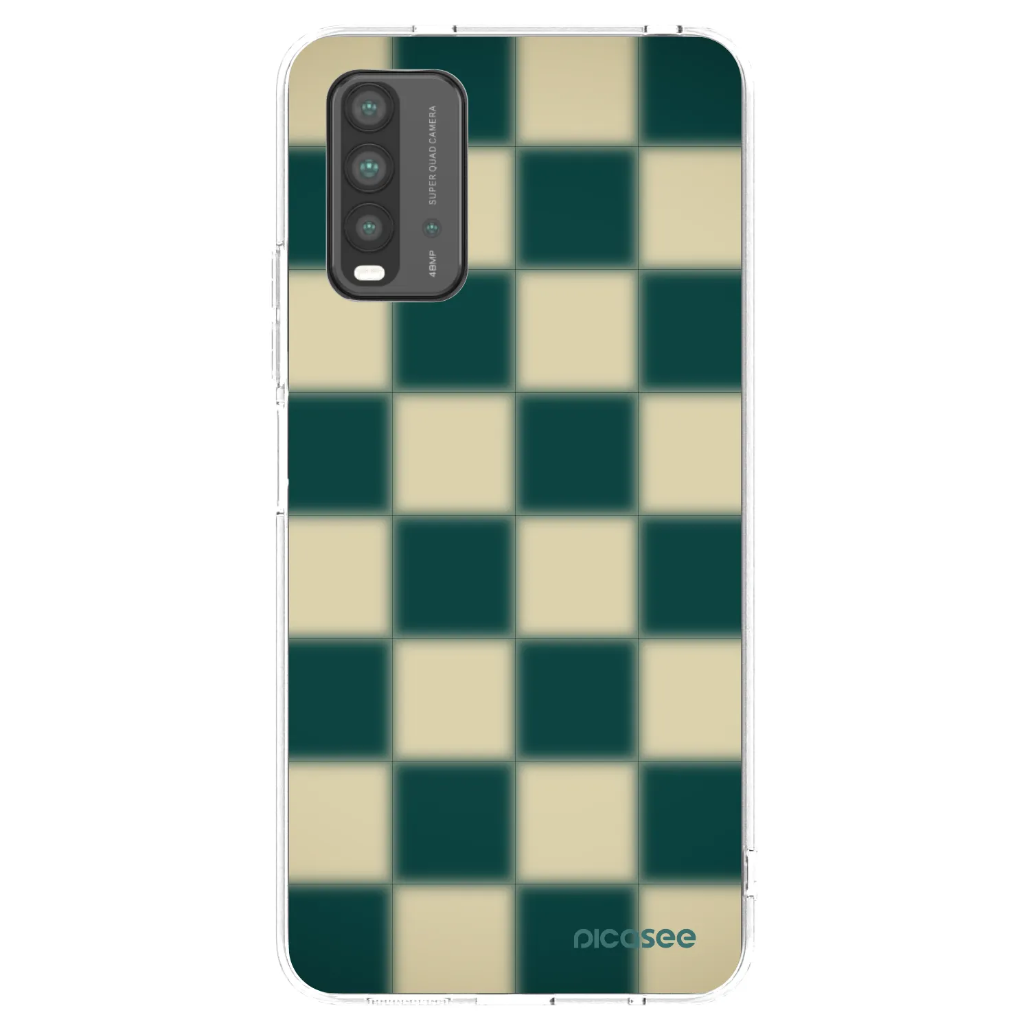 Picasee silikonový černý obal pro Xiaomi Redmi 9T - Shadow Chess