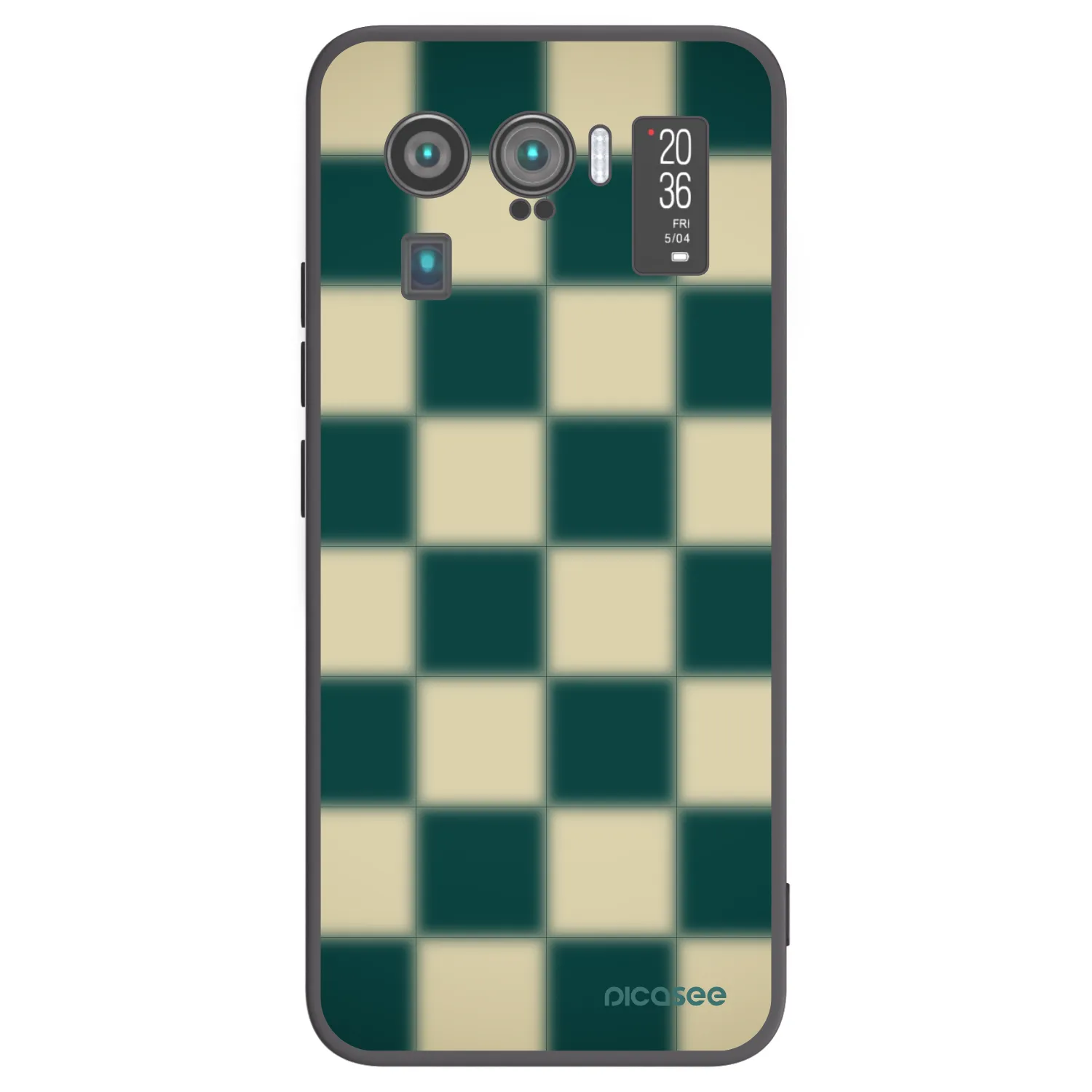 Picasee silikonový černý obal pro Xiaomi Mi 11 Ultra - Shadow Chess