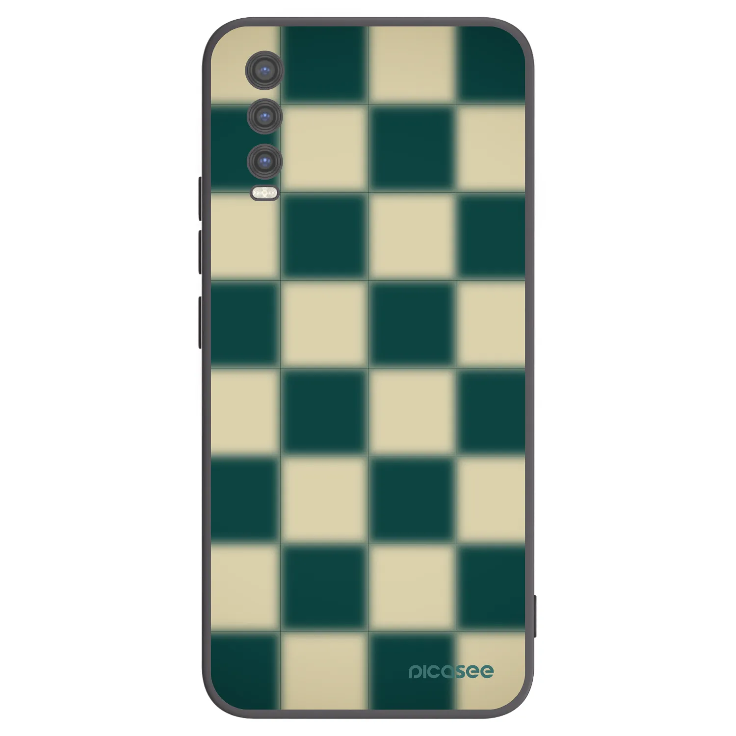 Picasee silikonový černý obal pro Vivo Y20s - Shadow Chess