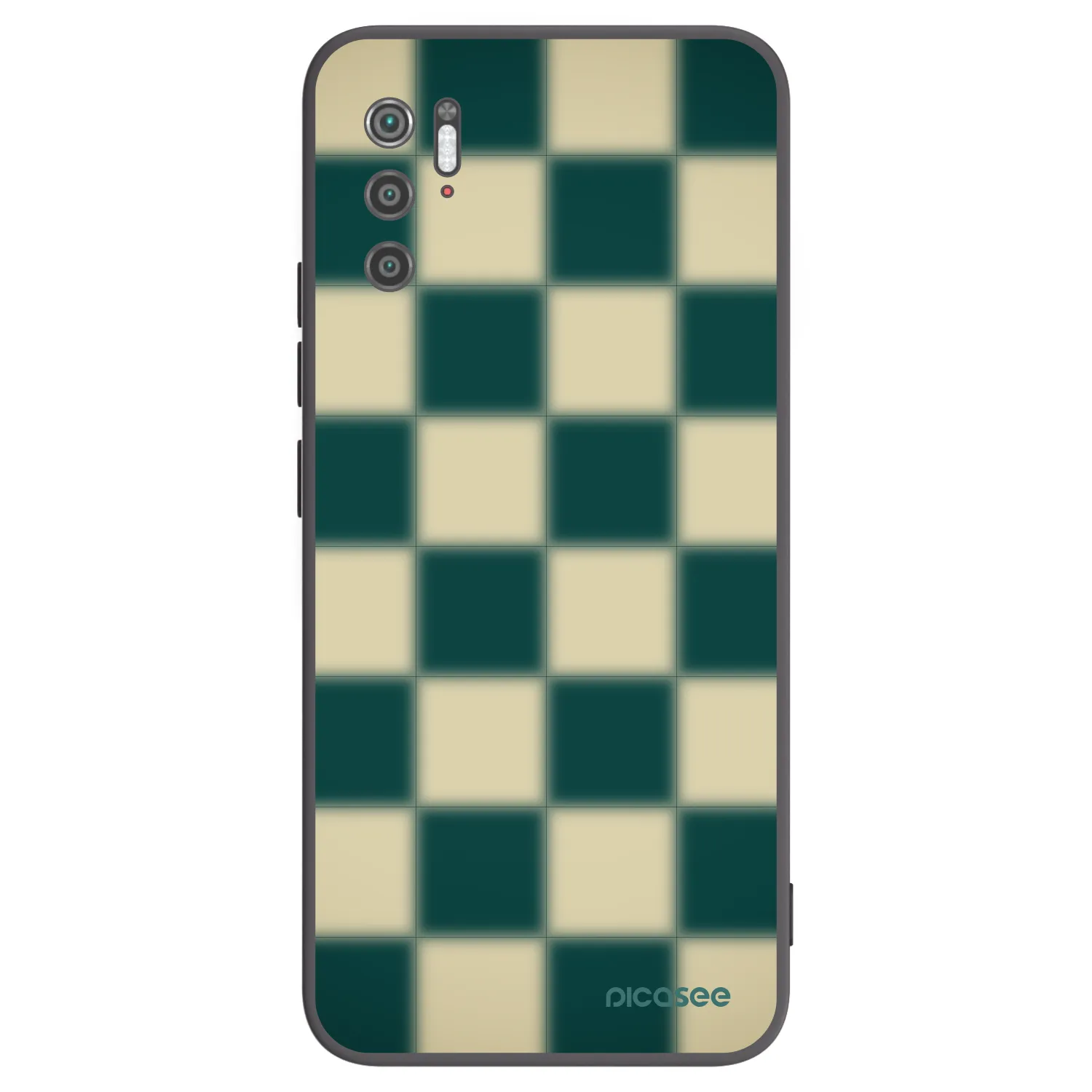 Picasee silikonový černý obal pro Xiaomi Poco M3 Pro 5G - Shadow Chess