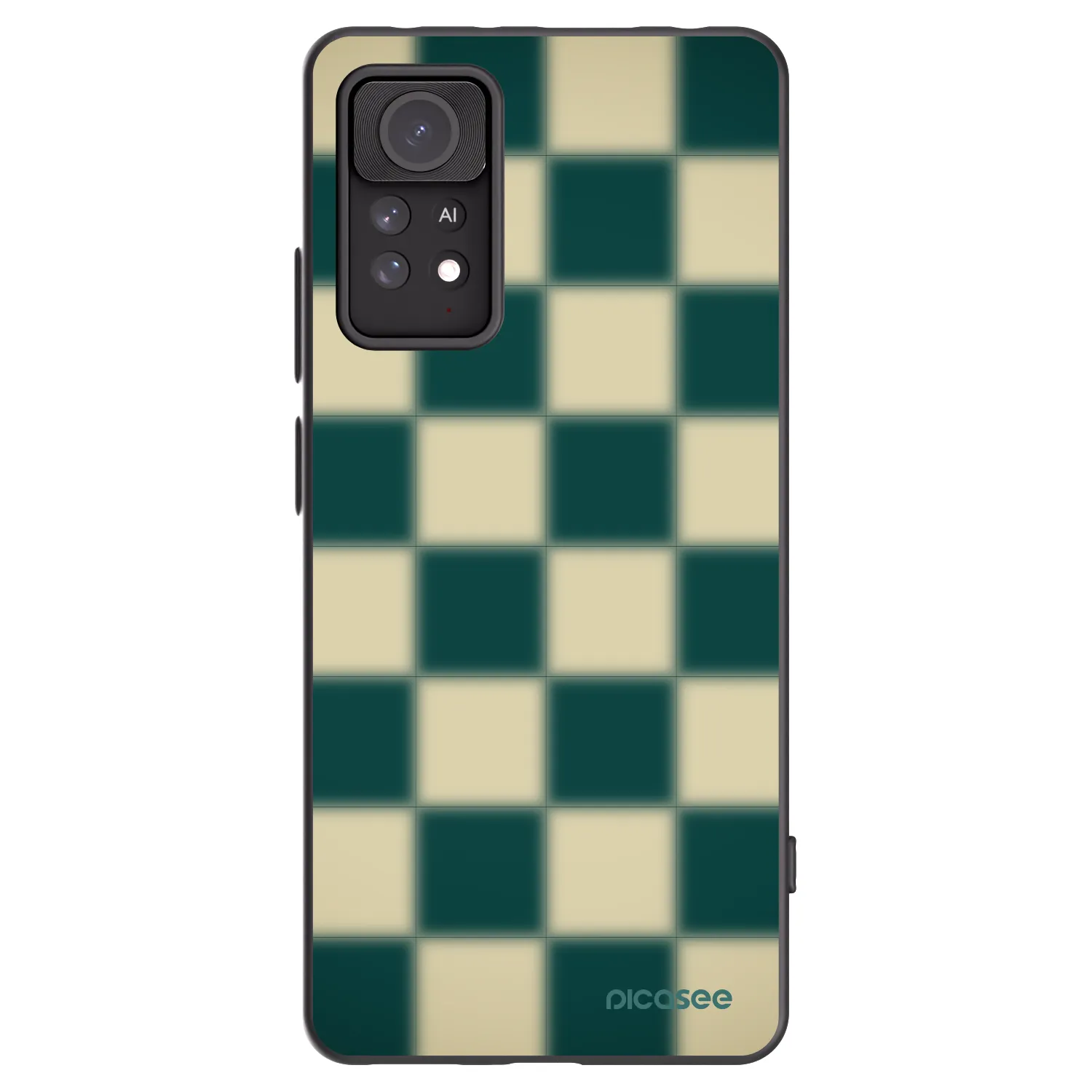 Picasee silikonový černý obal pro Xiaomi Redmi Note 11 Pro - Shadow Chess