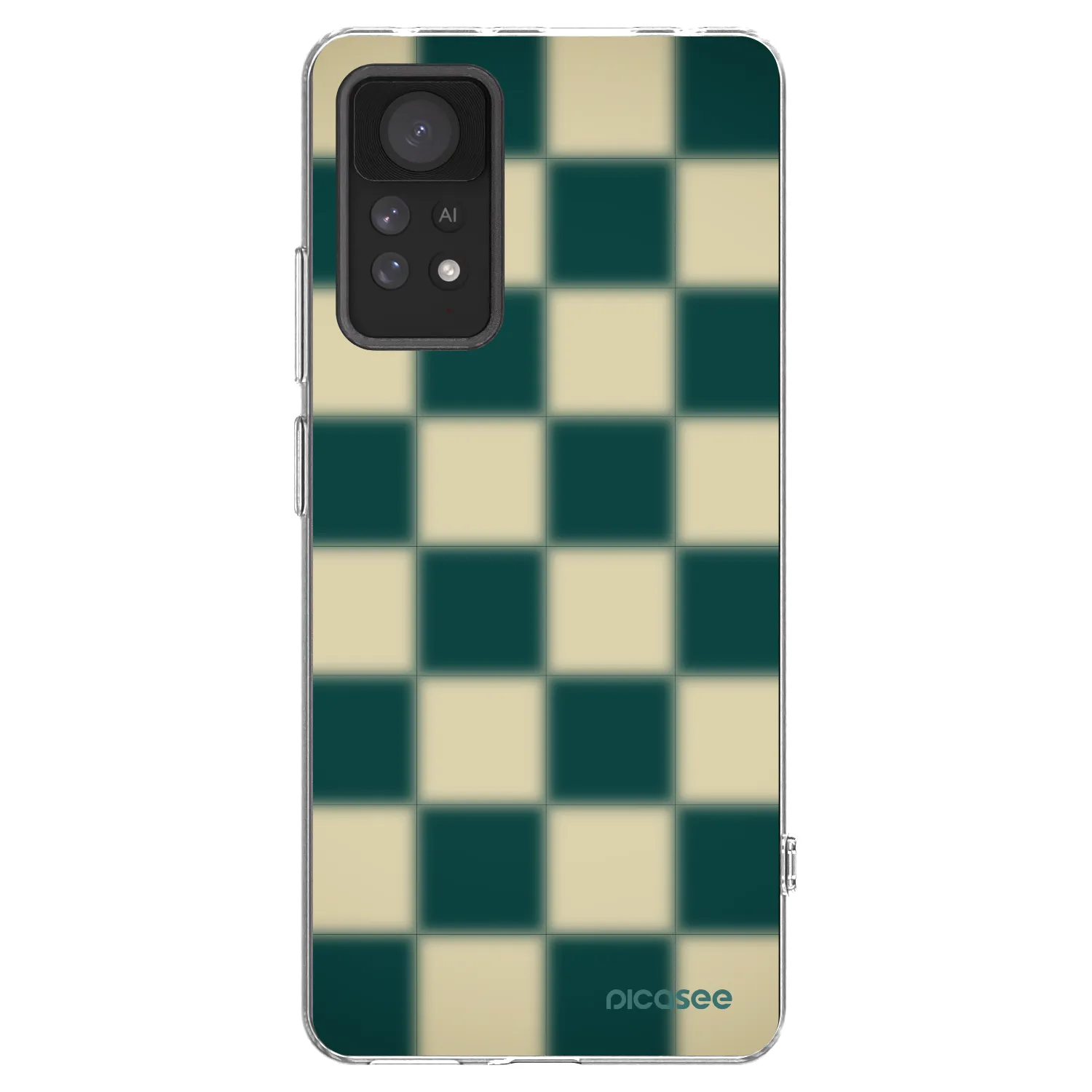 Picasee silikonový průhledný obal pro Xiaomi Redmi Note 11 Pro - Shadow Chess