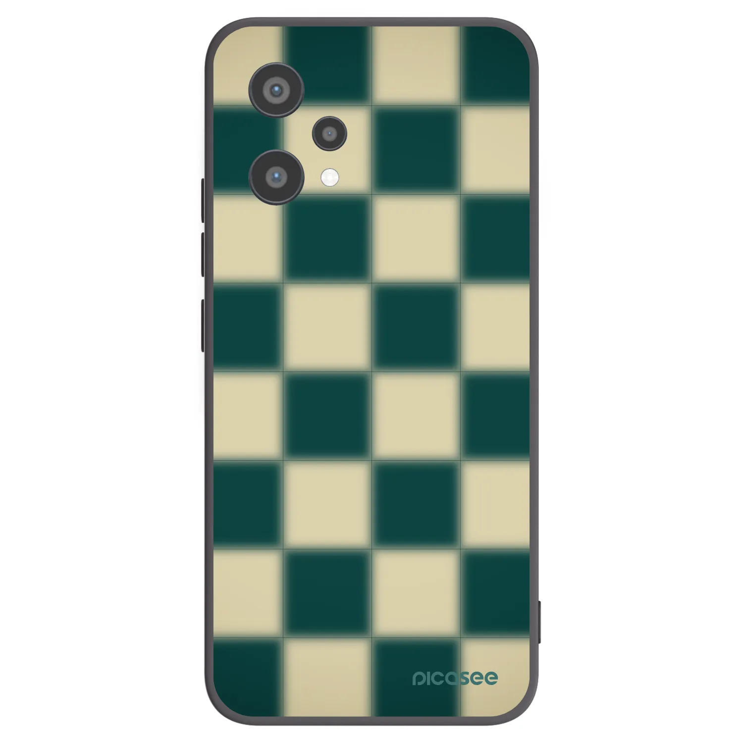 Picasee silikonový černý obal pro Realme 9 Pro 5G - Shadow Chess