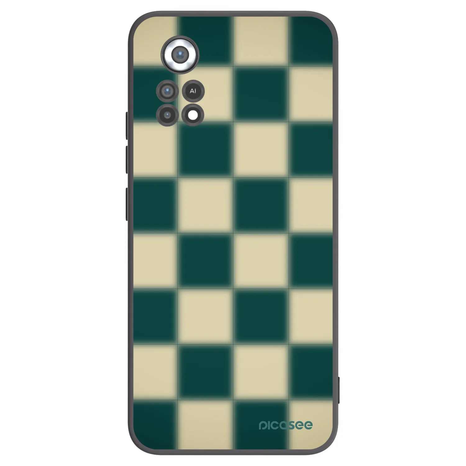 Picasee silikonový černý obal pro Xiaomi Poco X4 Pro 5G - Shadow Chess