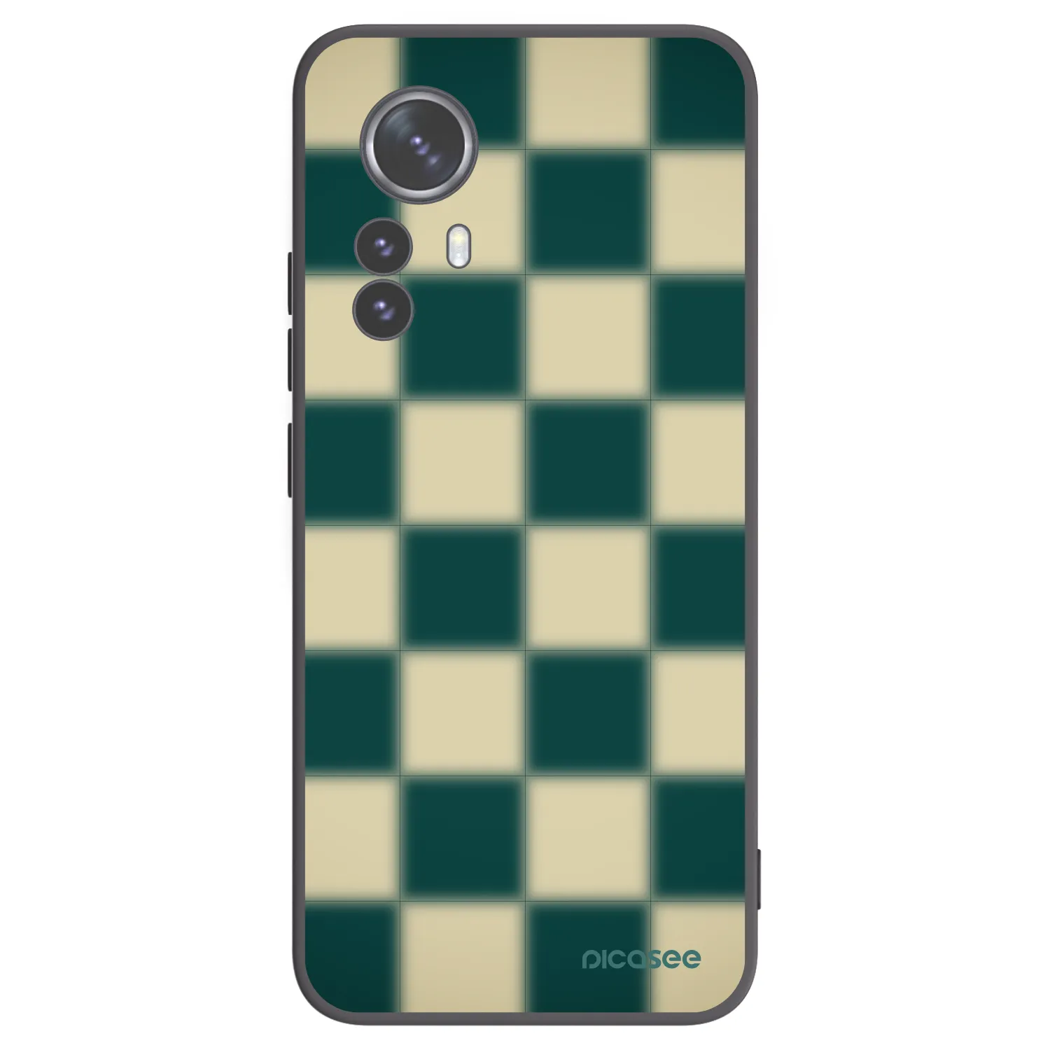 Picasee silikonový černý obal pro Xiaomi 12 Pro - Shadow Chess