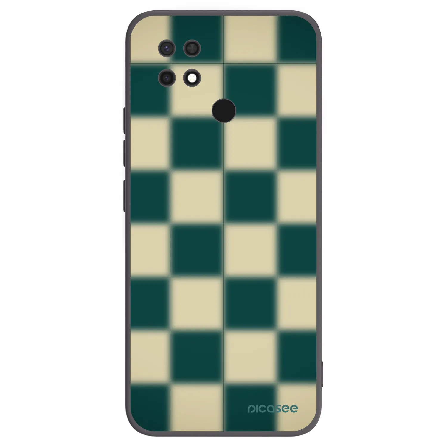 Picasee silikonový černý obal pro Xiaomi Redmi 10C - Shadow Chess