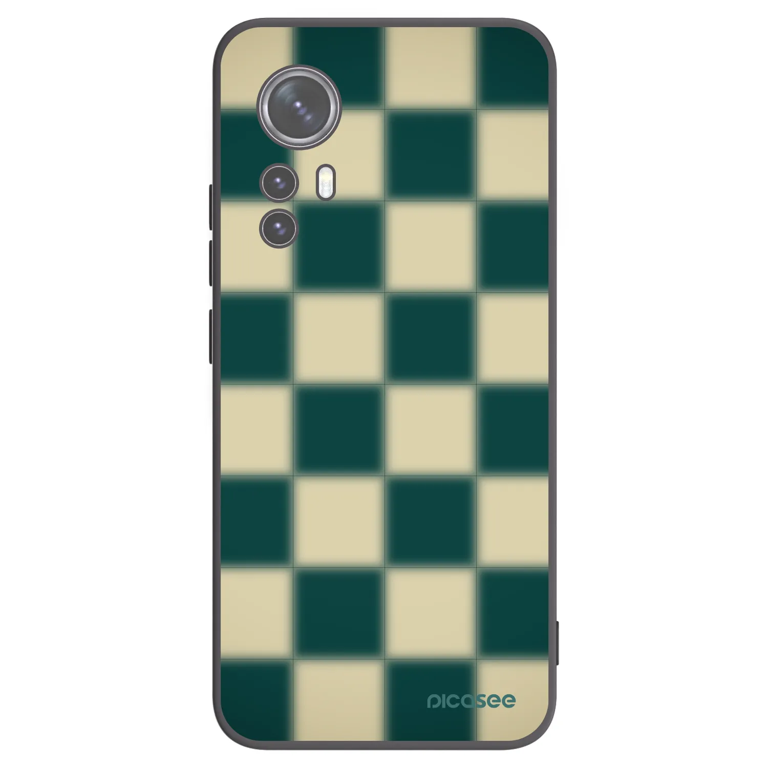Picasee silikonový černý obal pro Xiaomi 12X - Shadow Chess