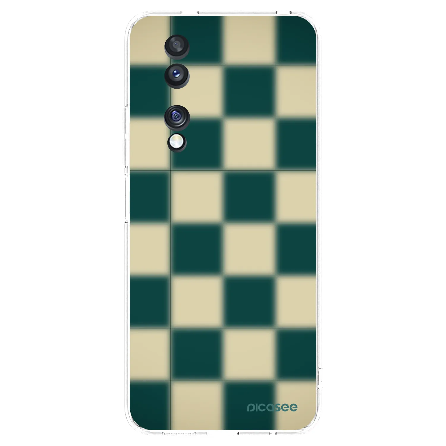 Picasee silikonový průhledný obal pro Honor 70 - Shadow Chess
