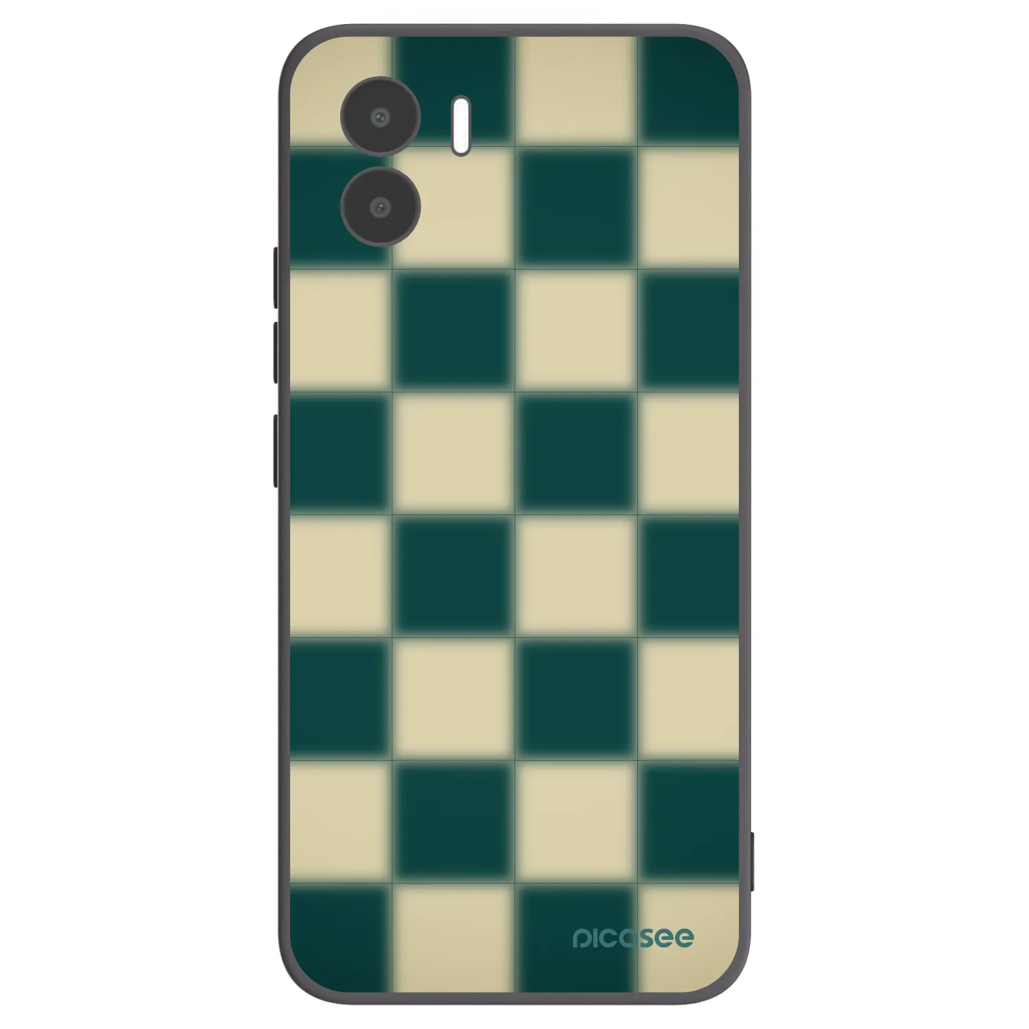 Picasee silikonový černý obal pro Xiaomi Redmi A1 - Shadow Chess