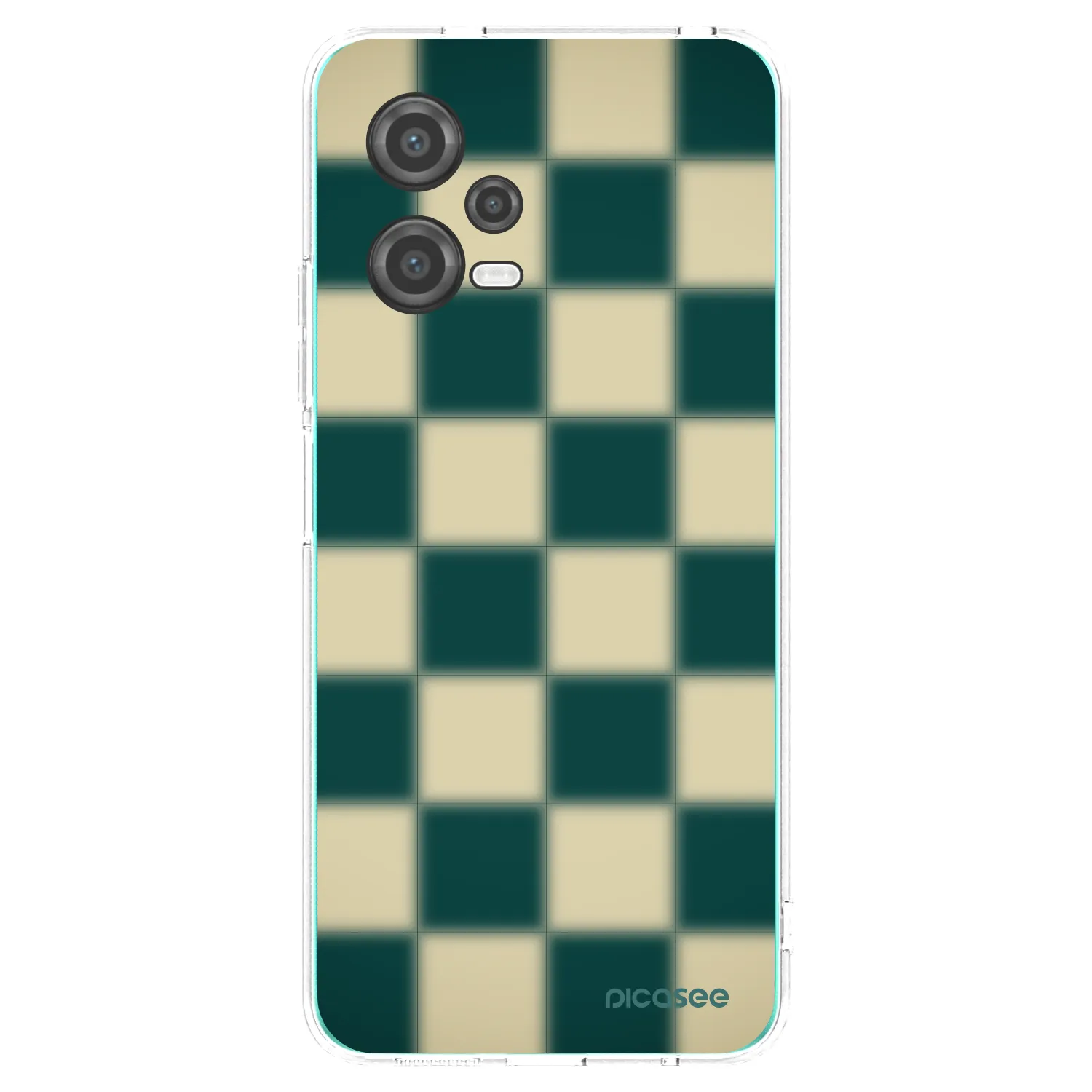Picasee silikonový průhledný obal pro Xiaomi Poco X5 - Shadow Chess