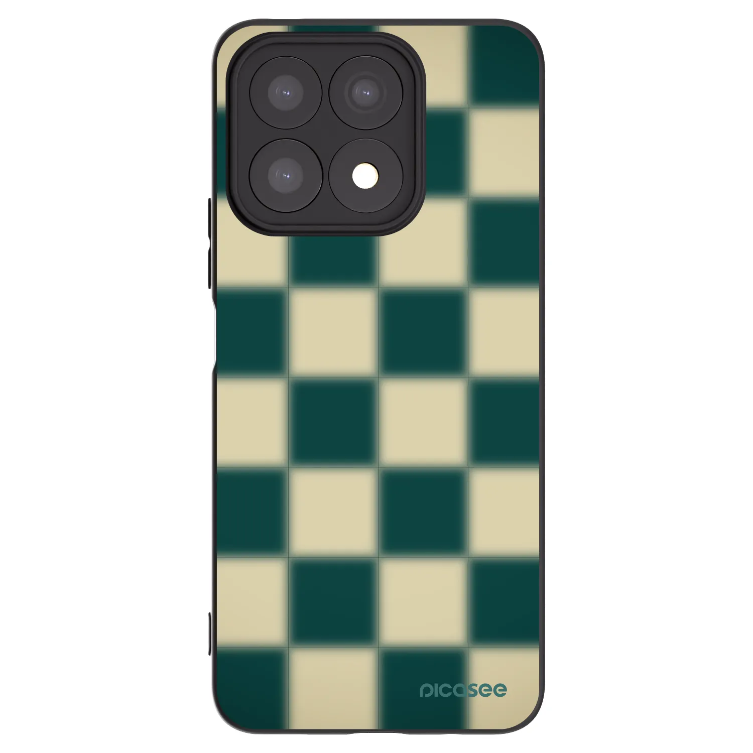 Picasee silikonový černý obal pro Honor X8a - Shadow Chess