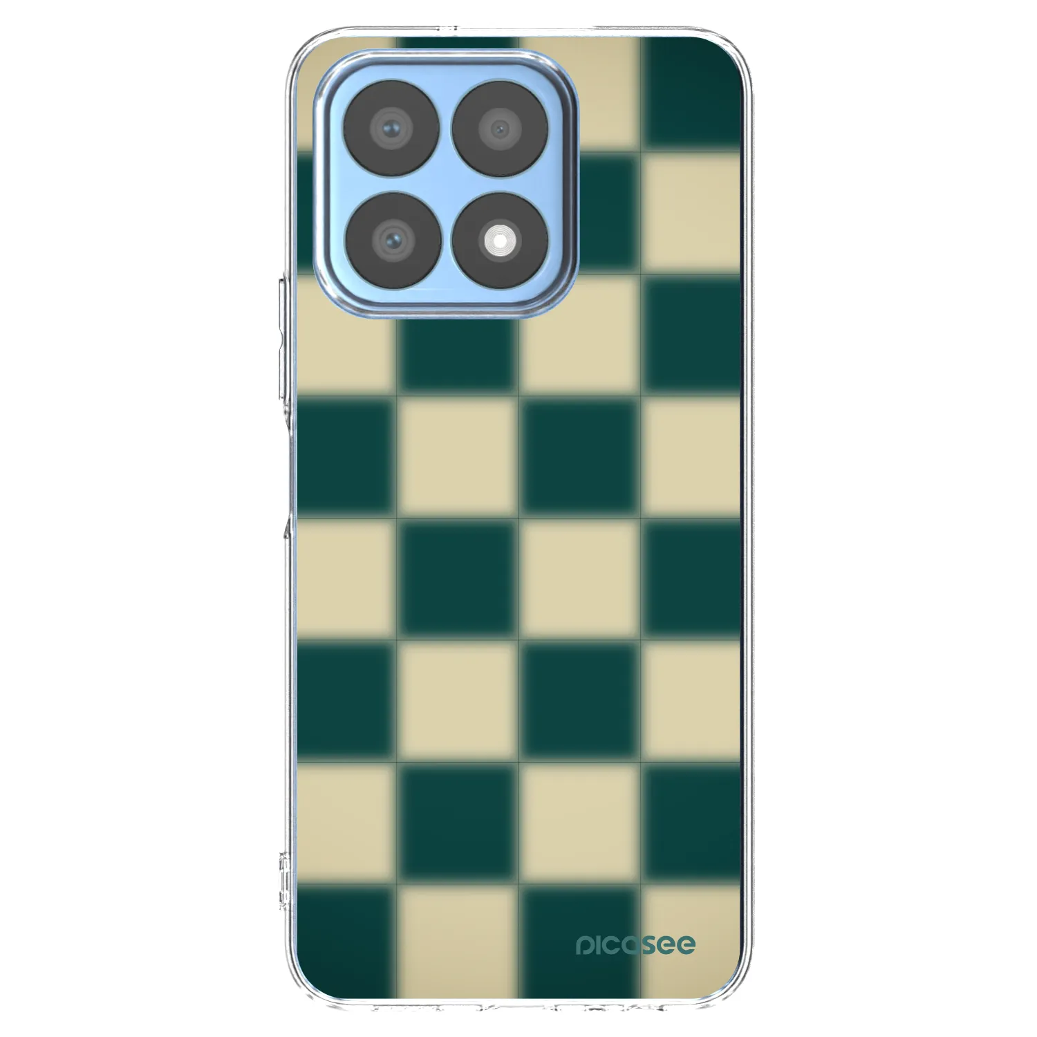 Picasee silikonový průhledný obal pro Honor X8a - Shadow Chess