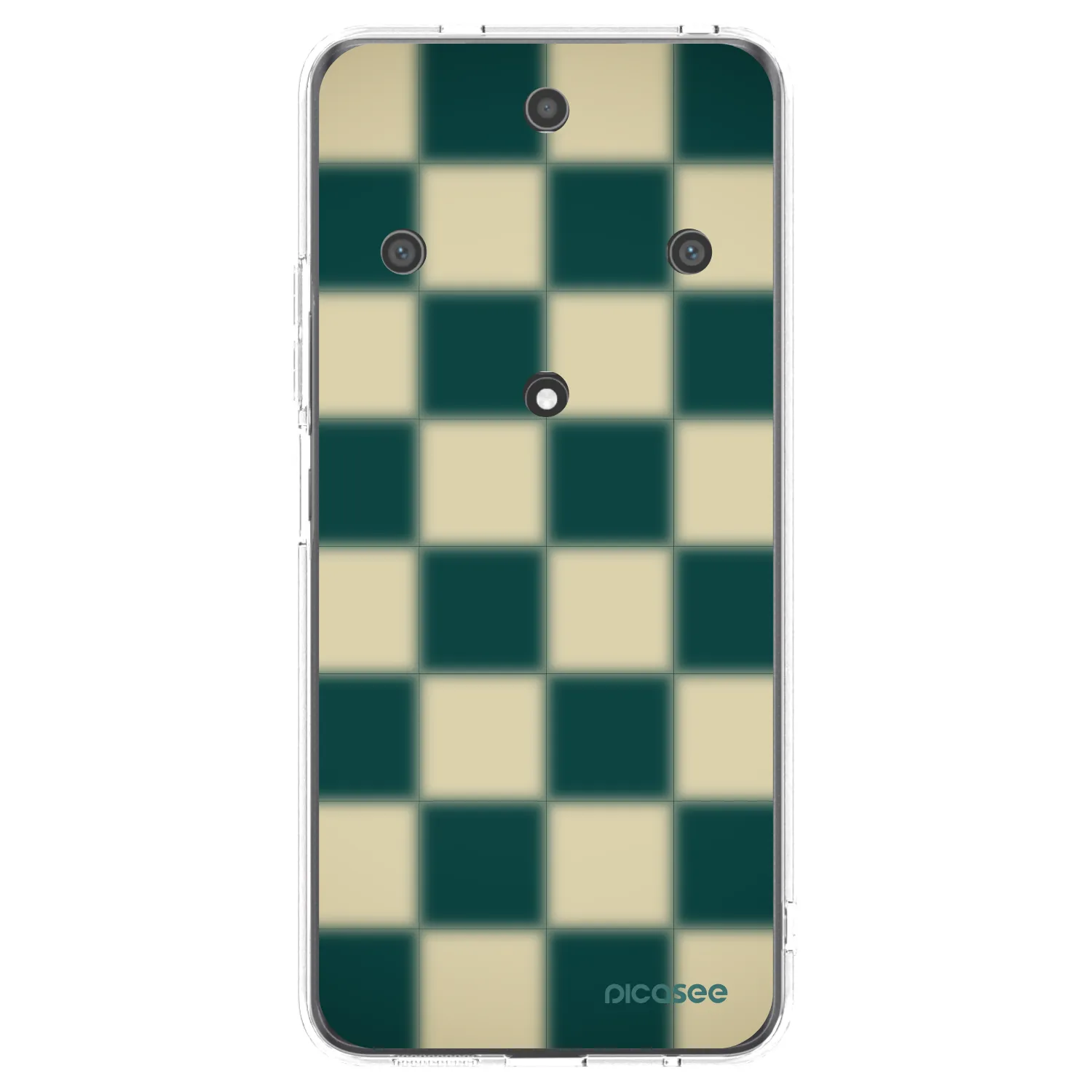 Picasee silikonový průhledný obal pro Honor Magic5 Lite 5G - Shadow Chess