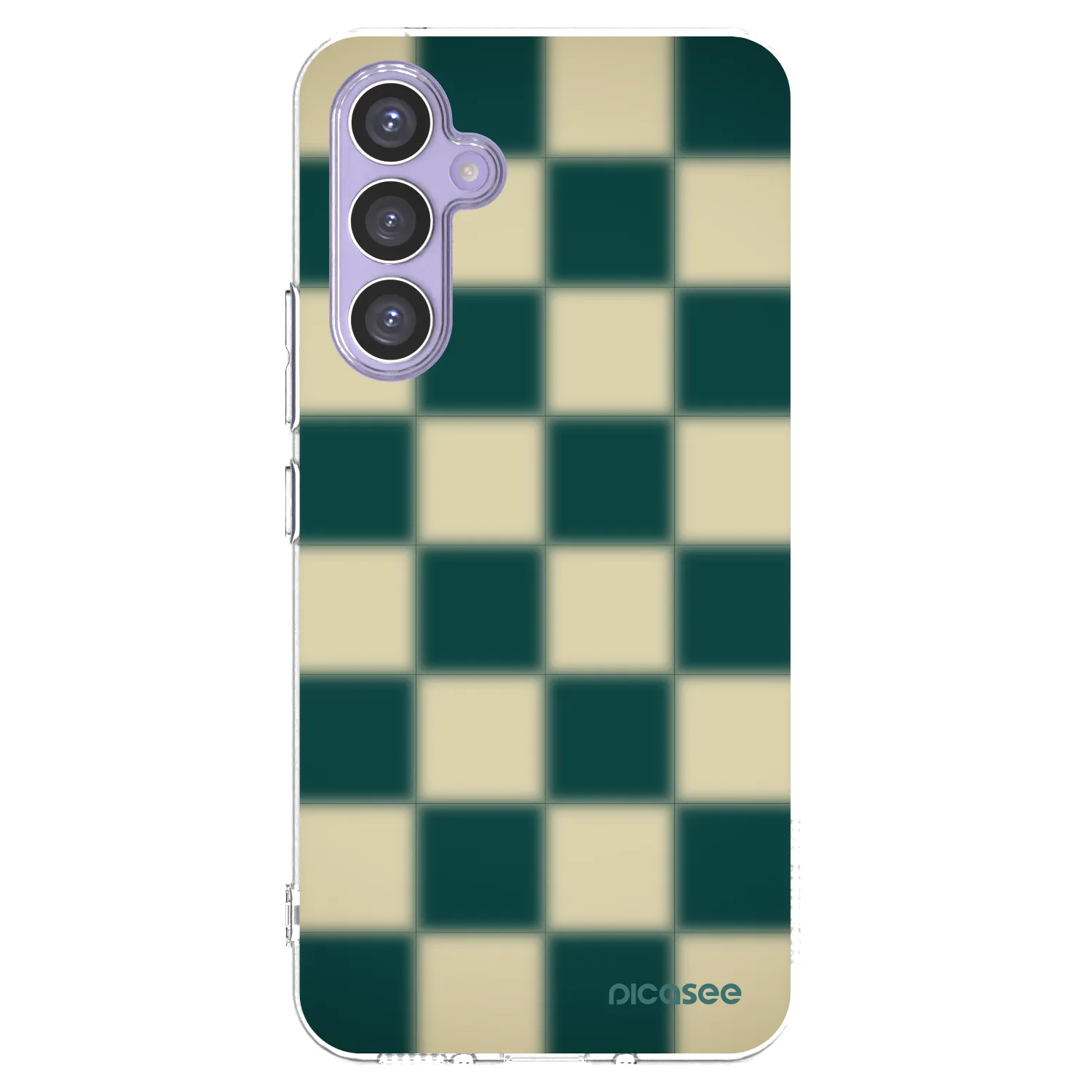 Picasee silikonový průhledný obal pro Samsung Galaxy A54 5G A546B - Shadow Chess