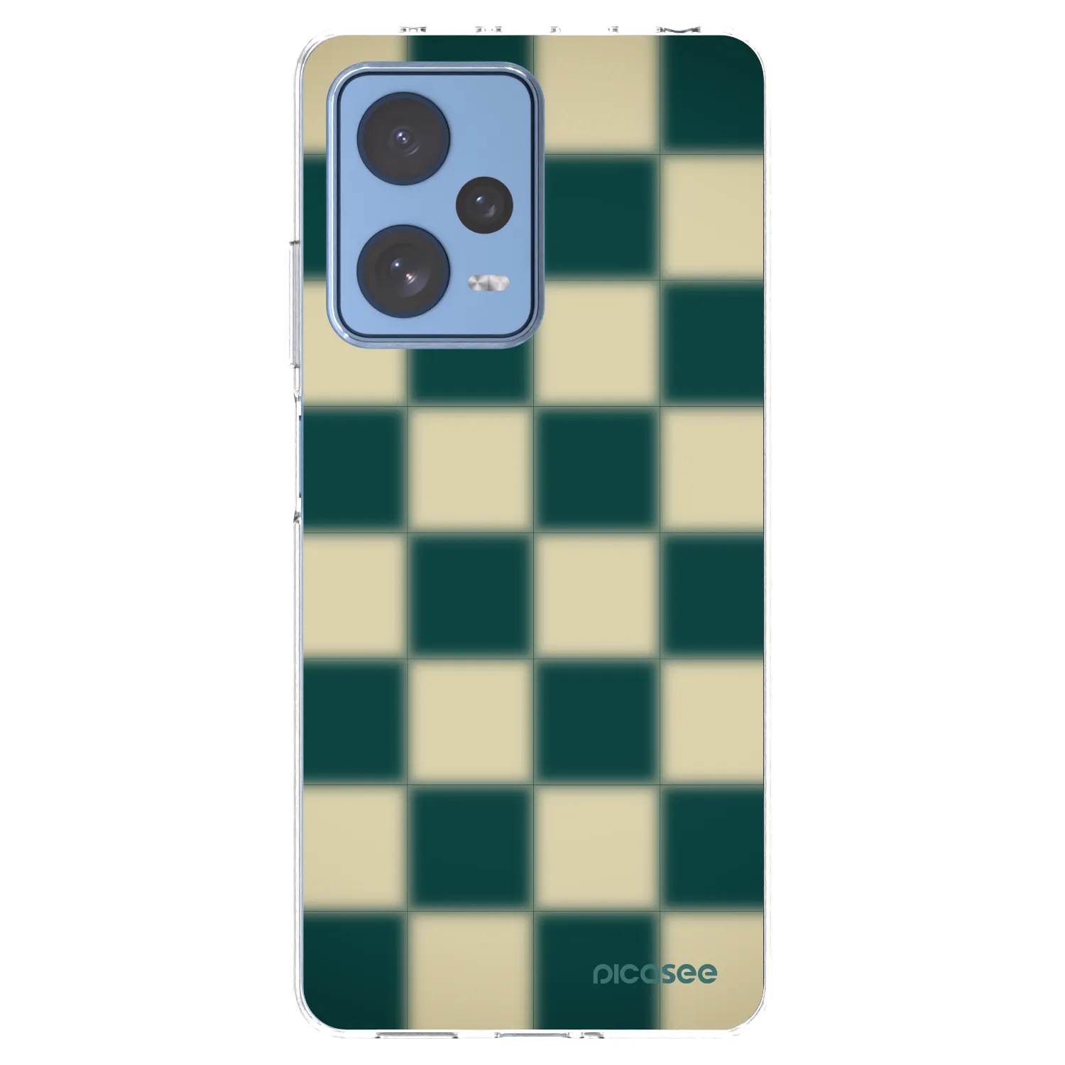 Picasee silikonový průhledný obal pro Xiaomi Redmi Note 12 Pro 5G - Shadow Chess