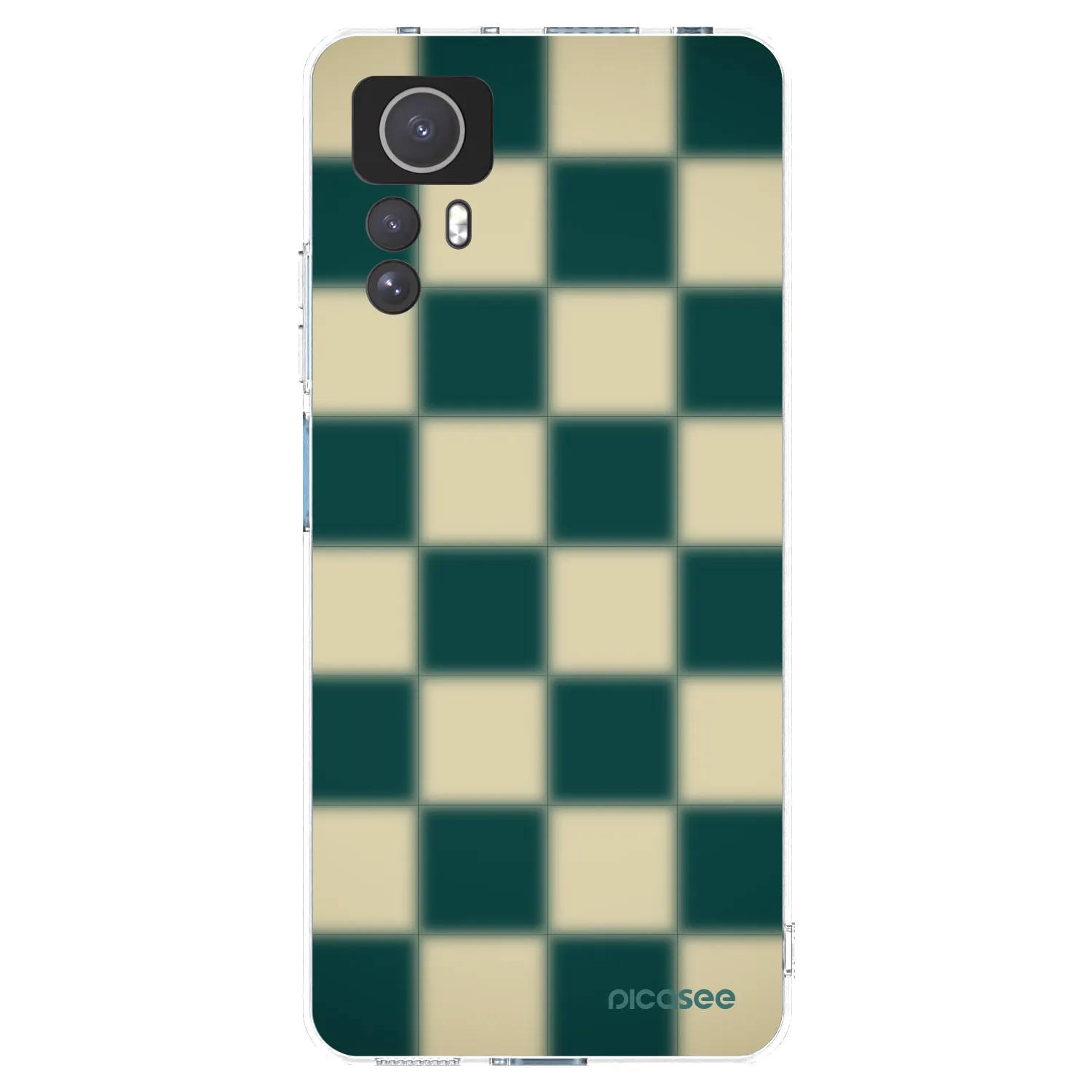 Picasee silikonový průhledný obal pro Xiaomi Redmi Note 12S - Shadow Chess