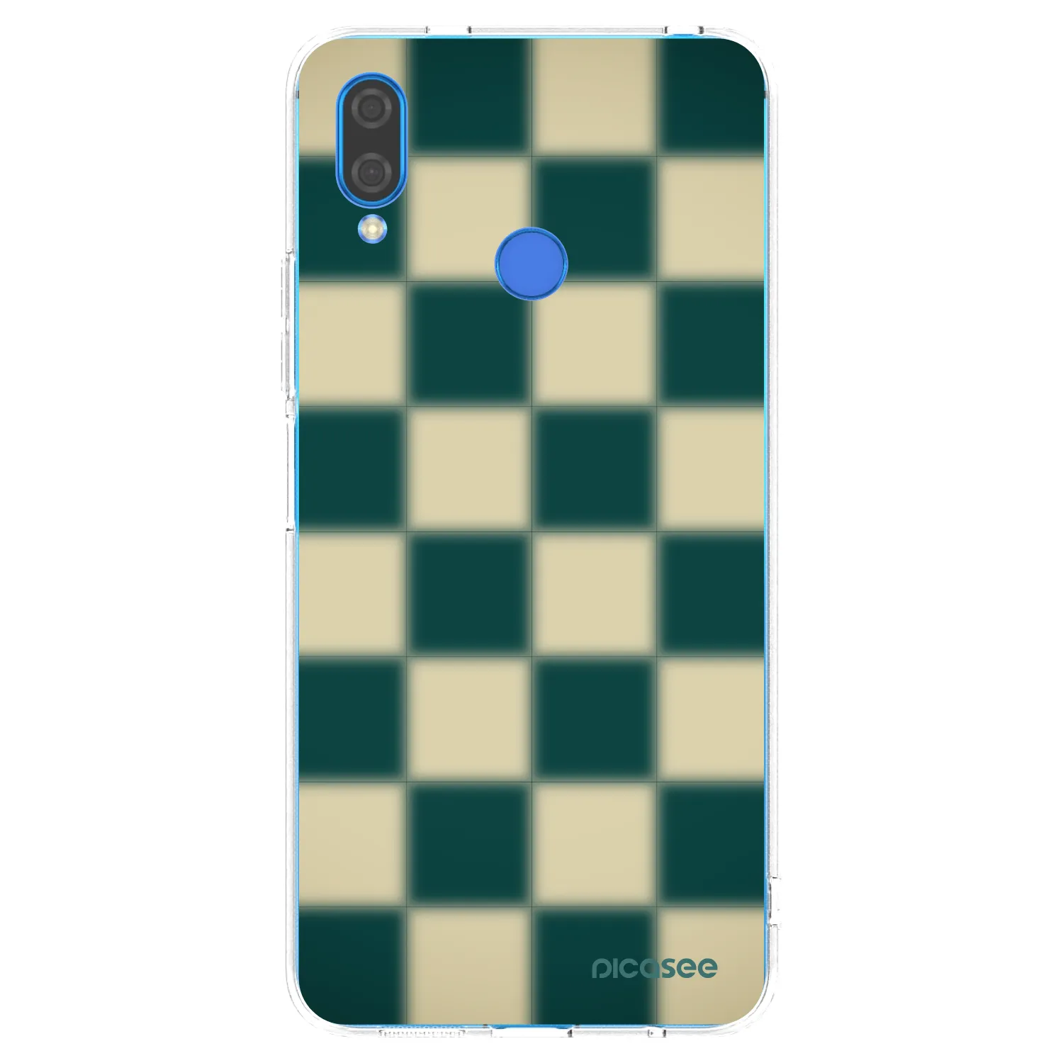 Picasee silikonový průhledný obal pro Huawei Nova 3 - Shadow Chess