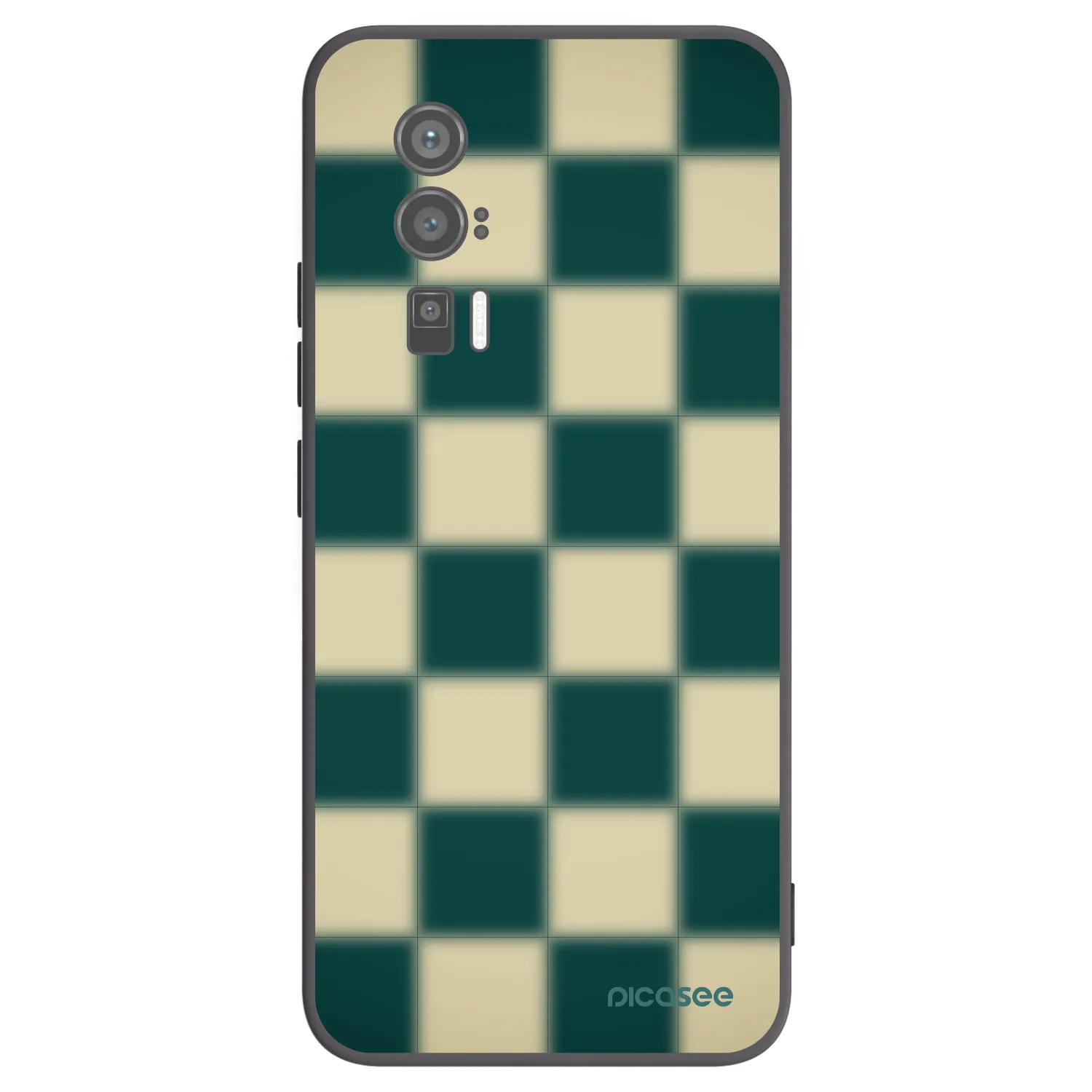 Picasee silikonový černý obal pro Xiaomi Poco F5 Pro 5G - Shadow Chess