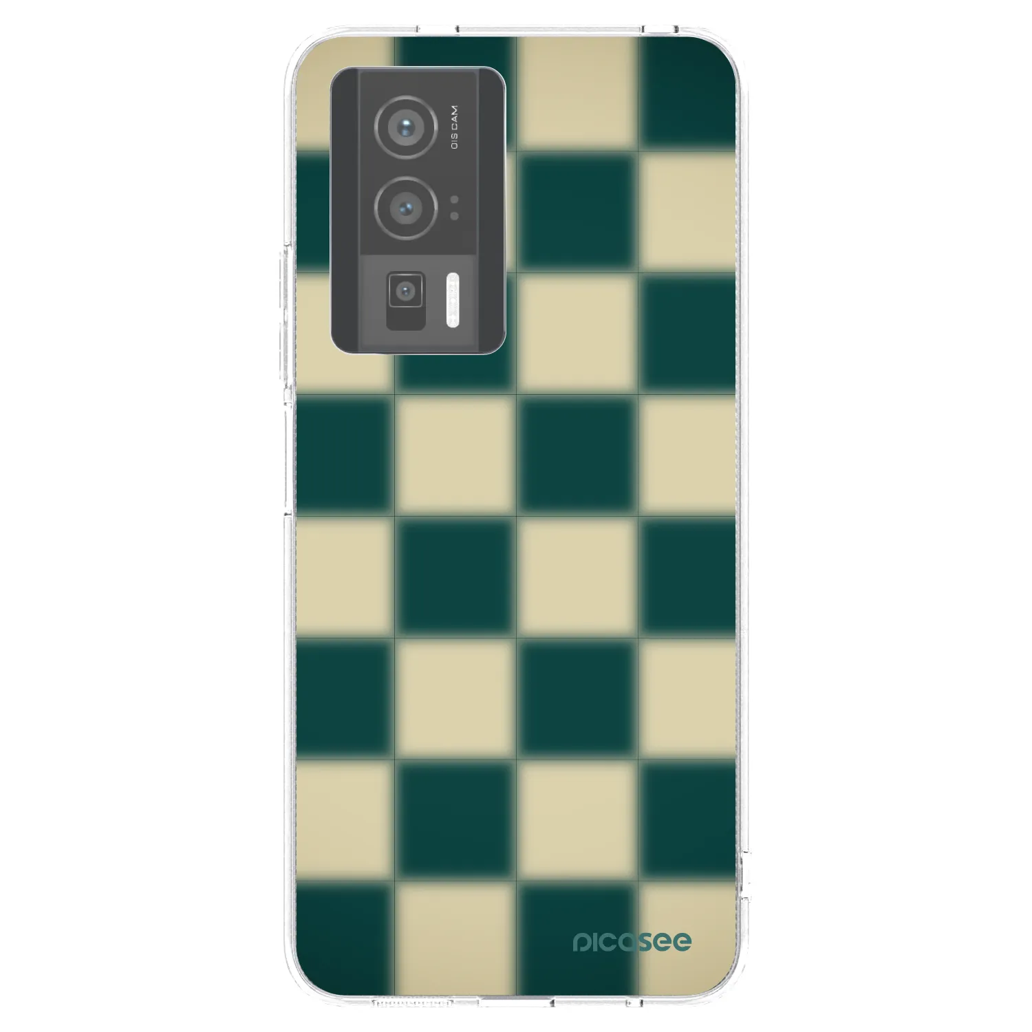 Picasee silikonový průhledný obal pro Xiaomi Poco F5 Pro 5G - Shadow Chess