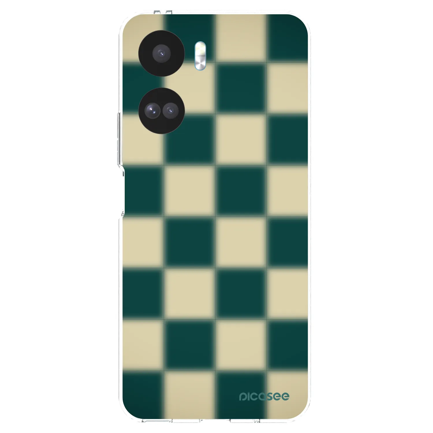 Picasee silikonový průhledný obal pro Honor 90 Lite 5G - Shadow Chess