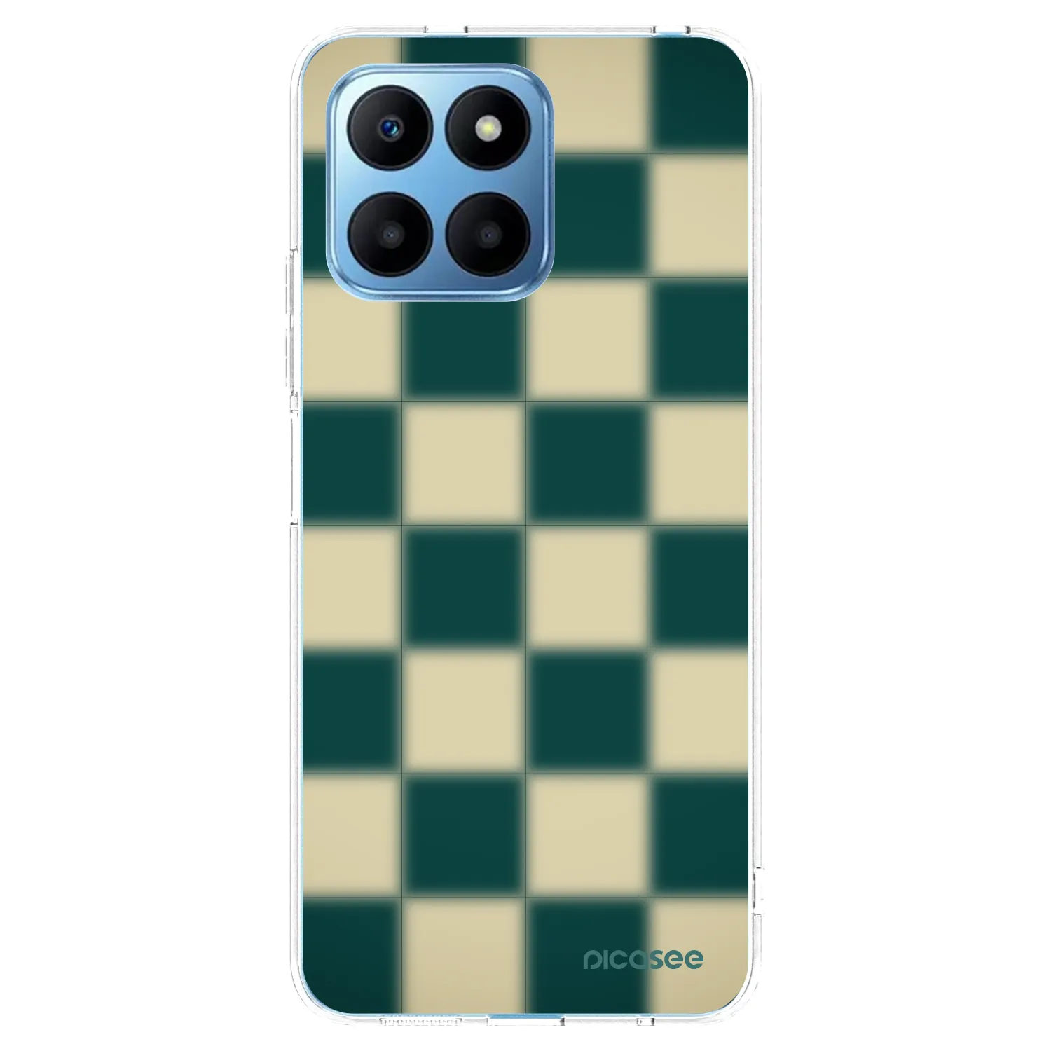 Picasee silikonový průhledný obal pro Honor 70 Lite - Shadow Chess