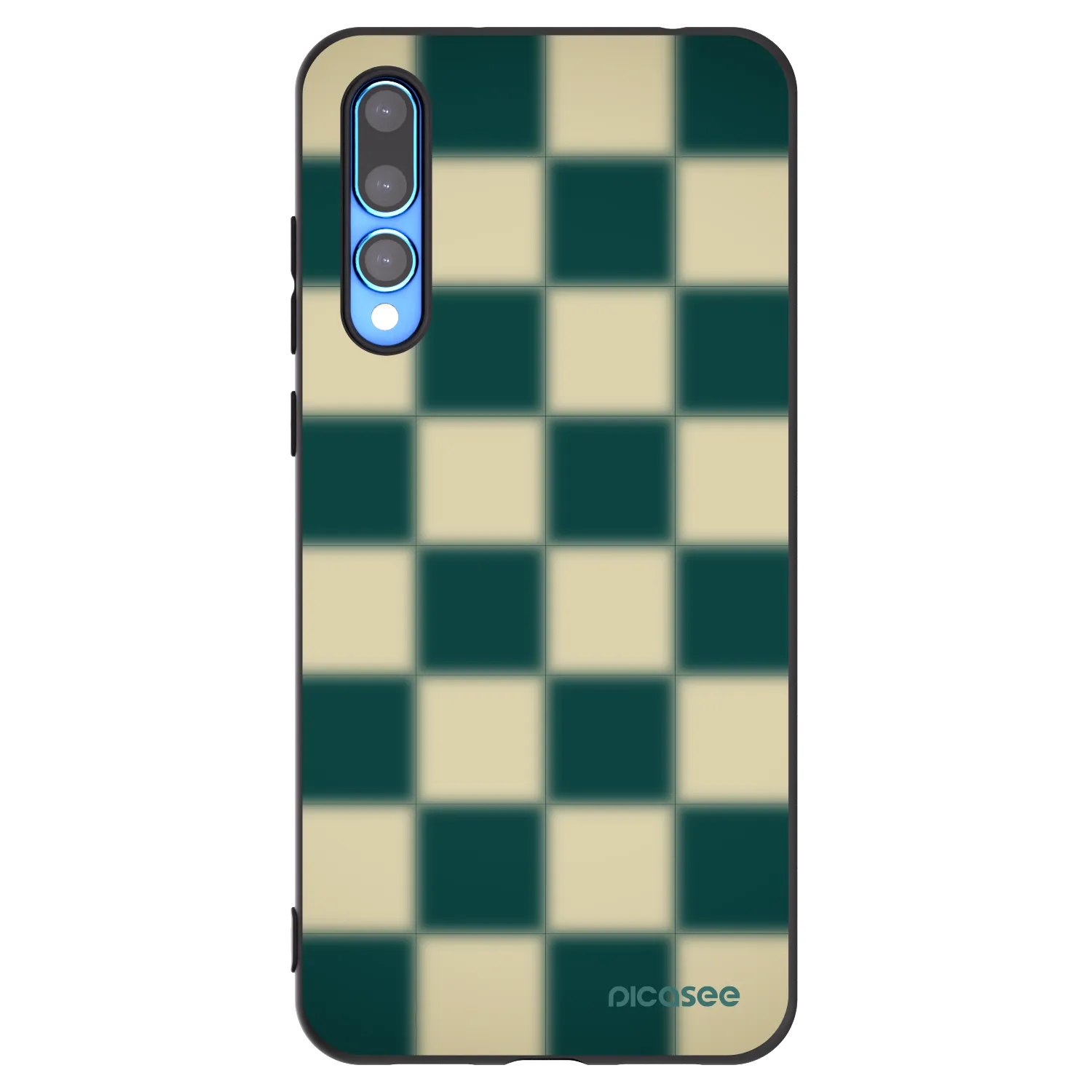 Picasee silikonový černý obal pro Huawei P20 Pro - Shadow Chess