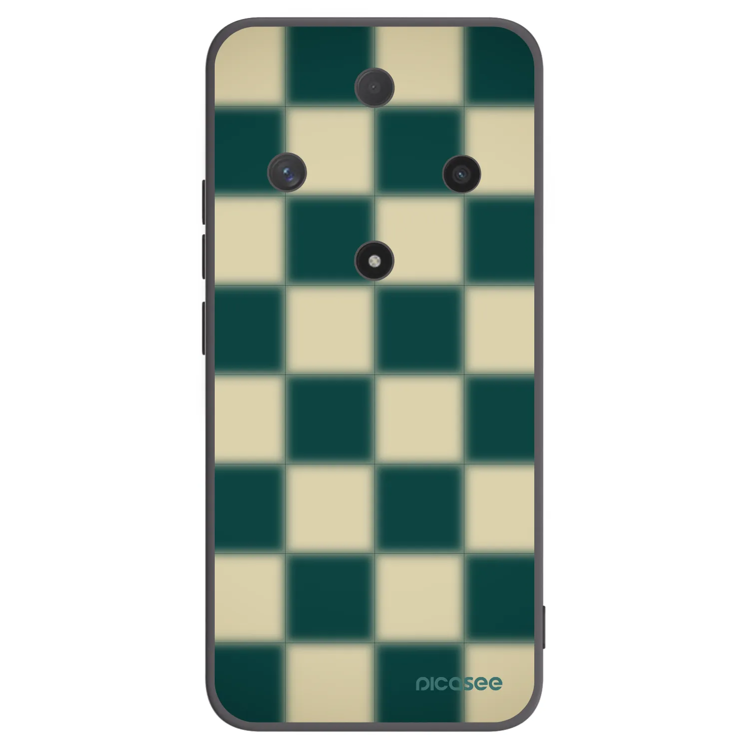 Picasee silikonový černý obal pro Honor Magic6 Lite 5G - Shadow Chess