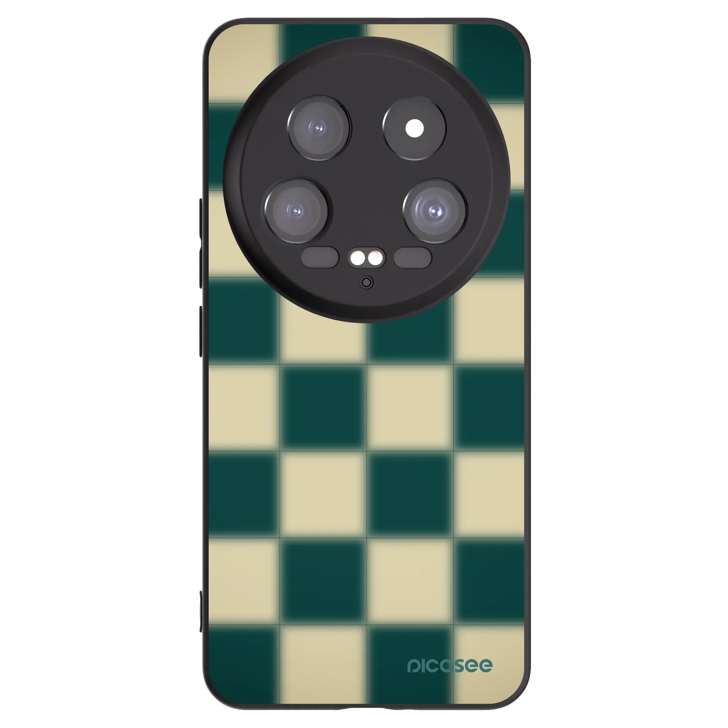 Picasee silikonový černý obal pro Xiaomi 14 Ultra - Shadow Chess
