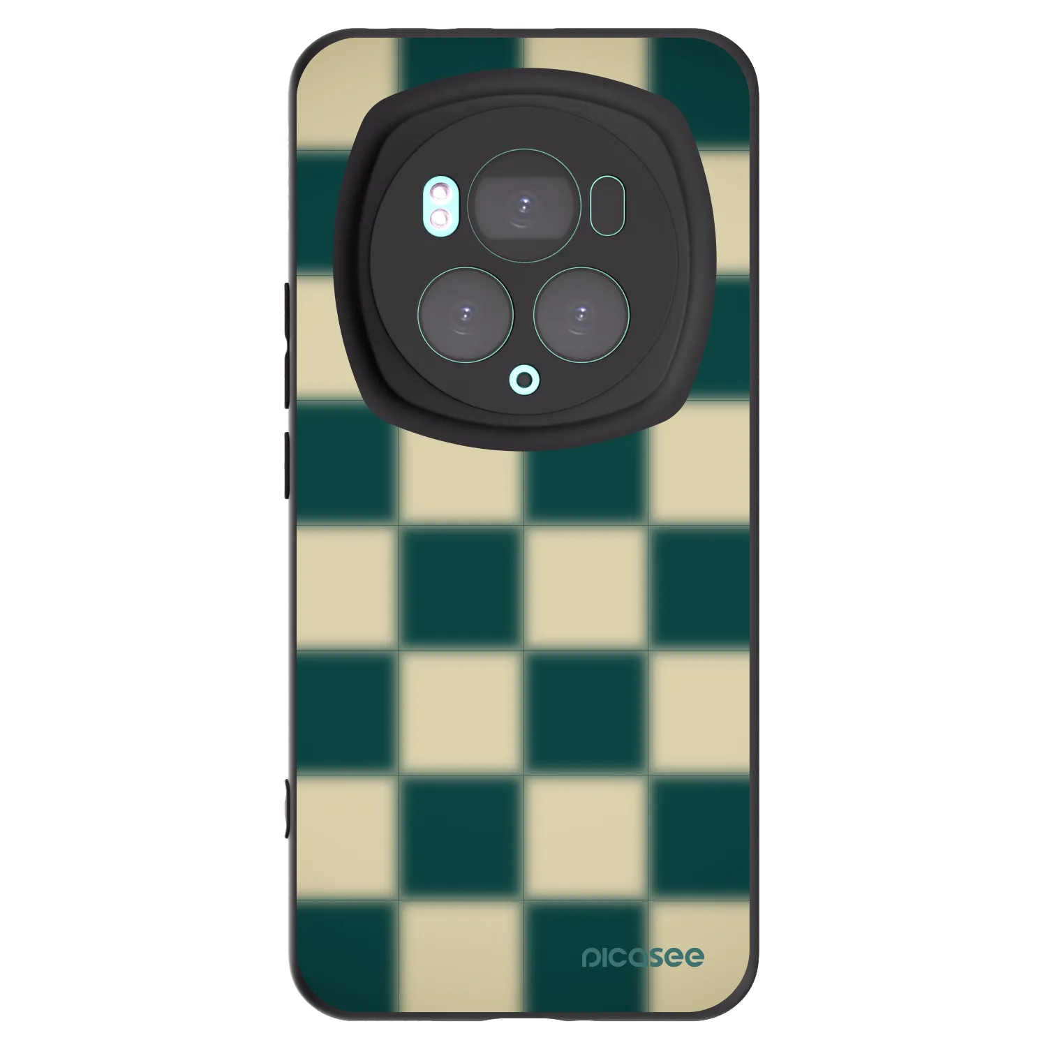 Picasee silikonový černý obal pro Honor Magic6 Pro - Shadow Chess