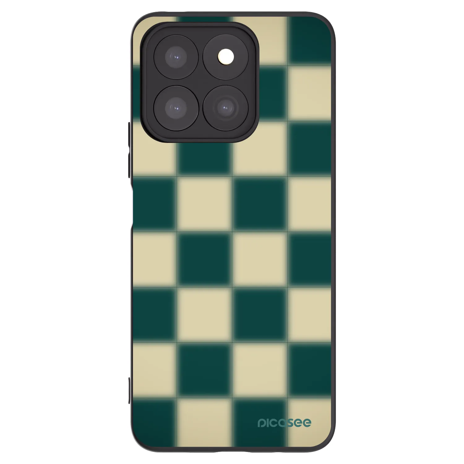 Picasee silikonový černý obal pro Honor X8b - Shadow Chess