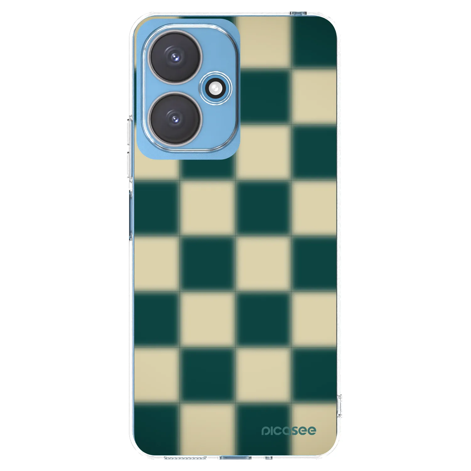Picasee silikonový průhledný obal pro Xiaomi Redmi 13C 5G - Shadow Chess