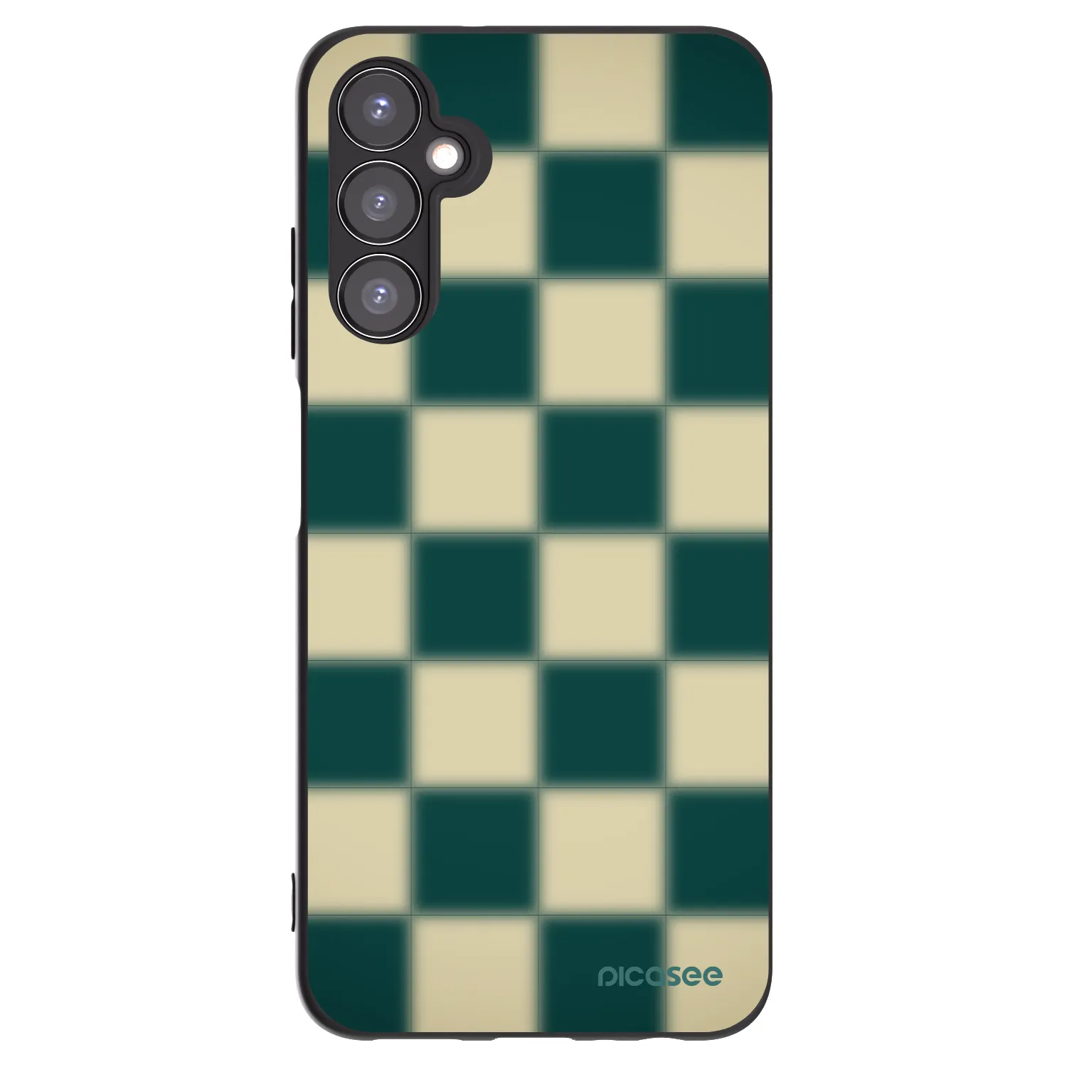 Picasee silikonový černý obal pro Samsung Galaxy A05s A057G - Shadow Chess