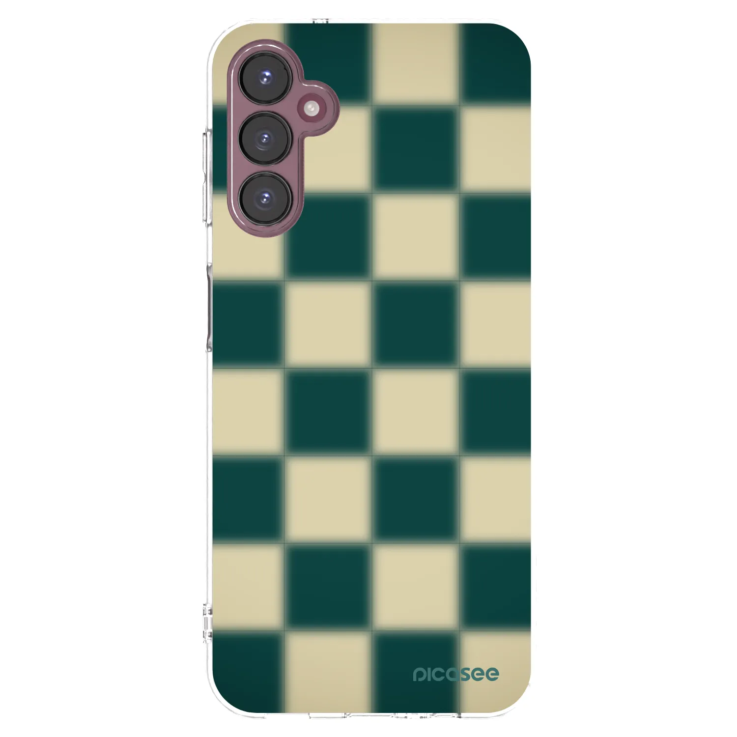 Picasee silikonový průhledný obal pro Samsung Galaxy A05s A057G - Shadow Chess