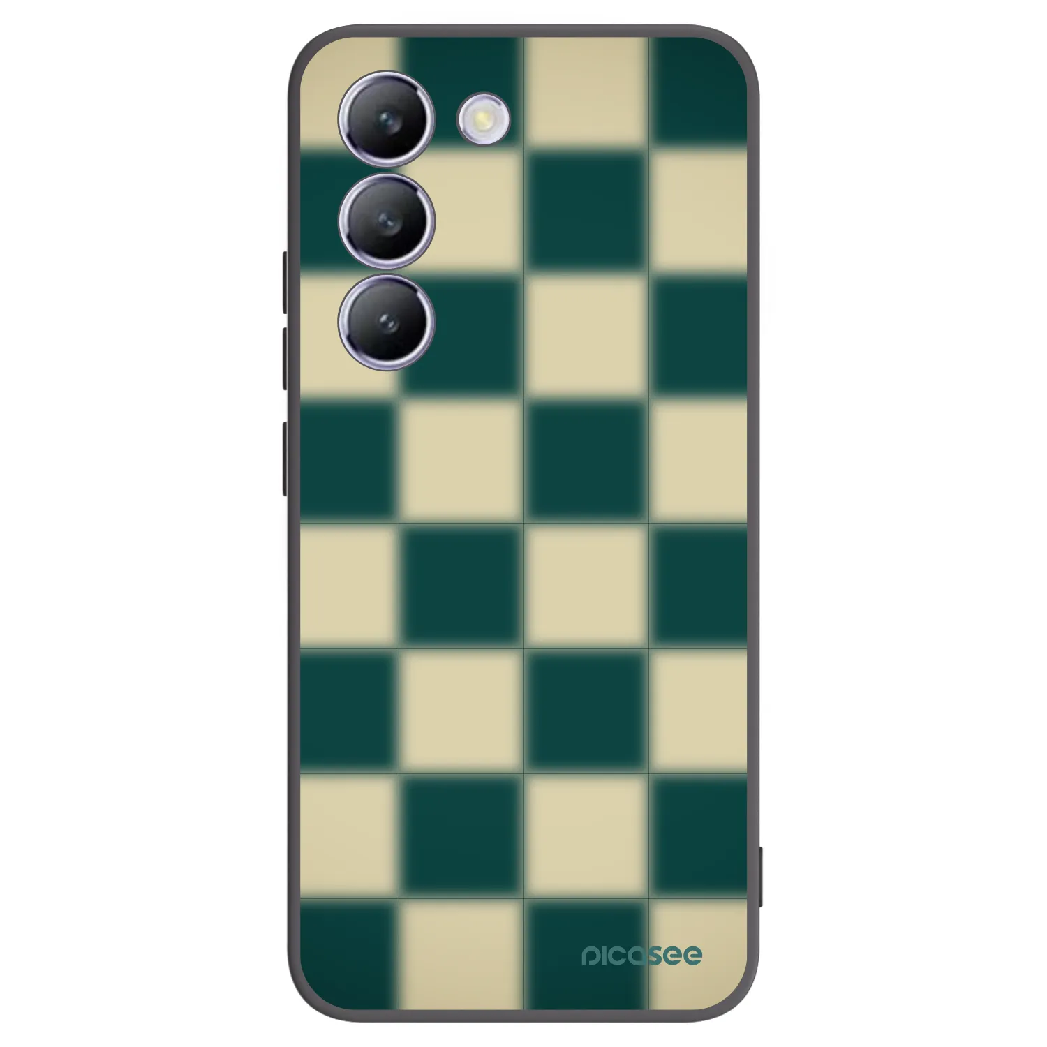 Picasee silikonový černý obal pro Vivo V40 SE 5G - Shadow Chess