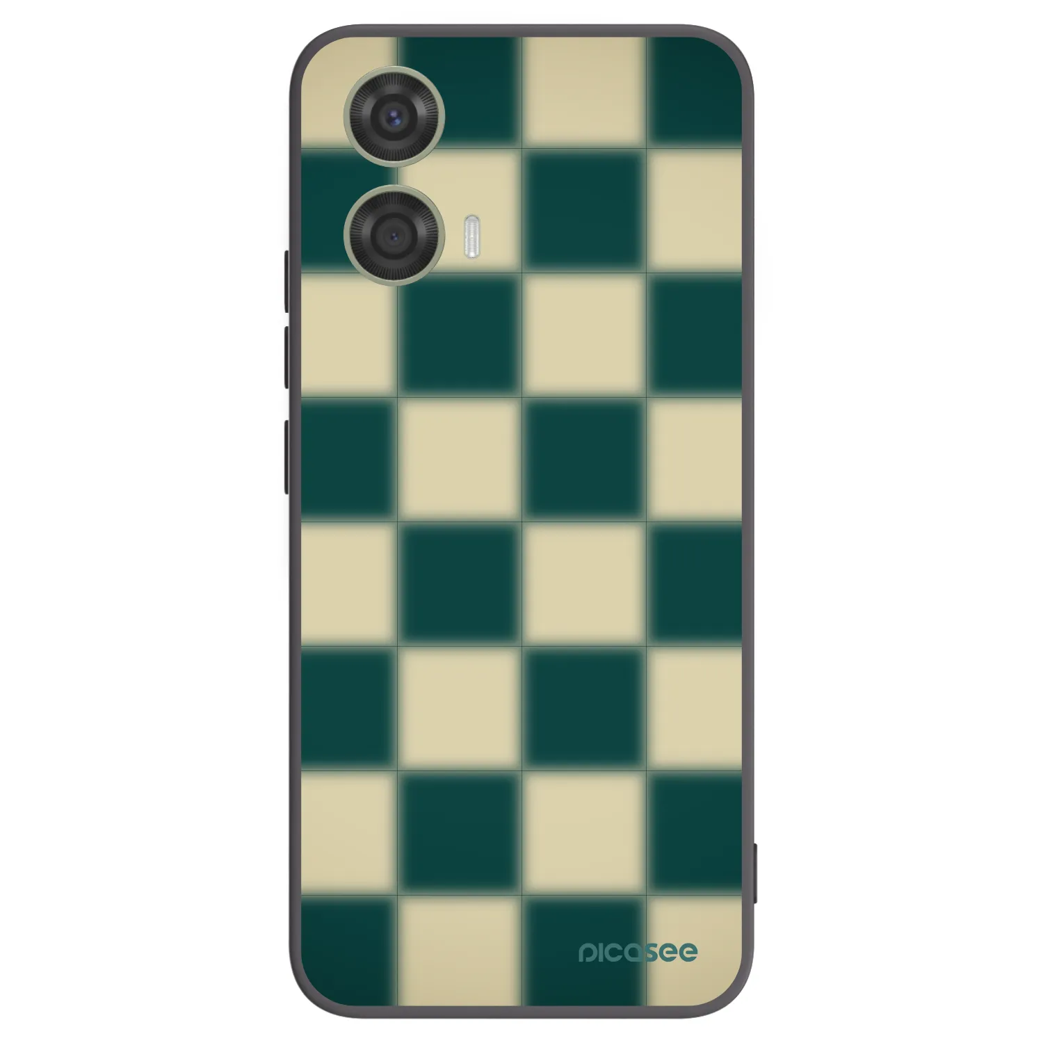 Picasee silikonový černý obal pro Motorola Moto G24 - Shadow Chess