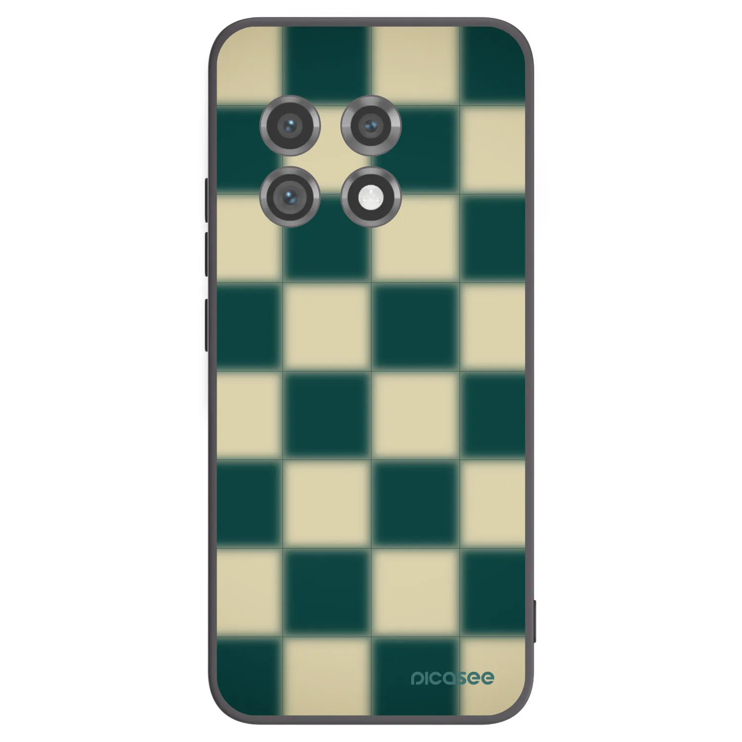 Picasee silikonový černý obal pro OnePlus 11 5G - Shadow Chess