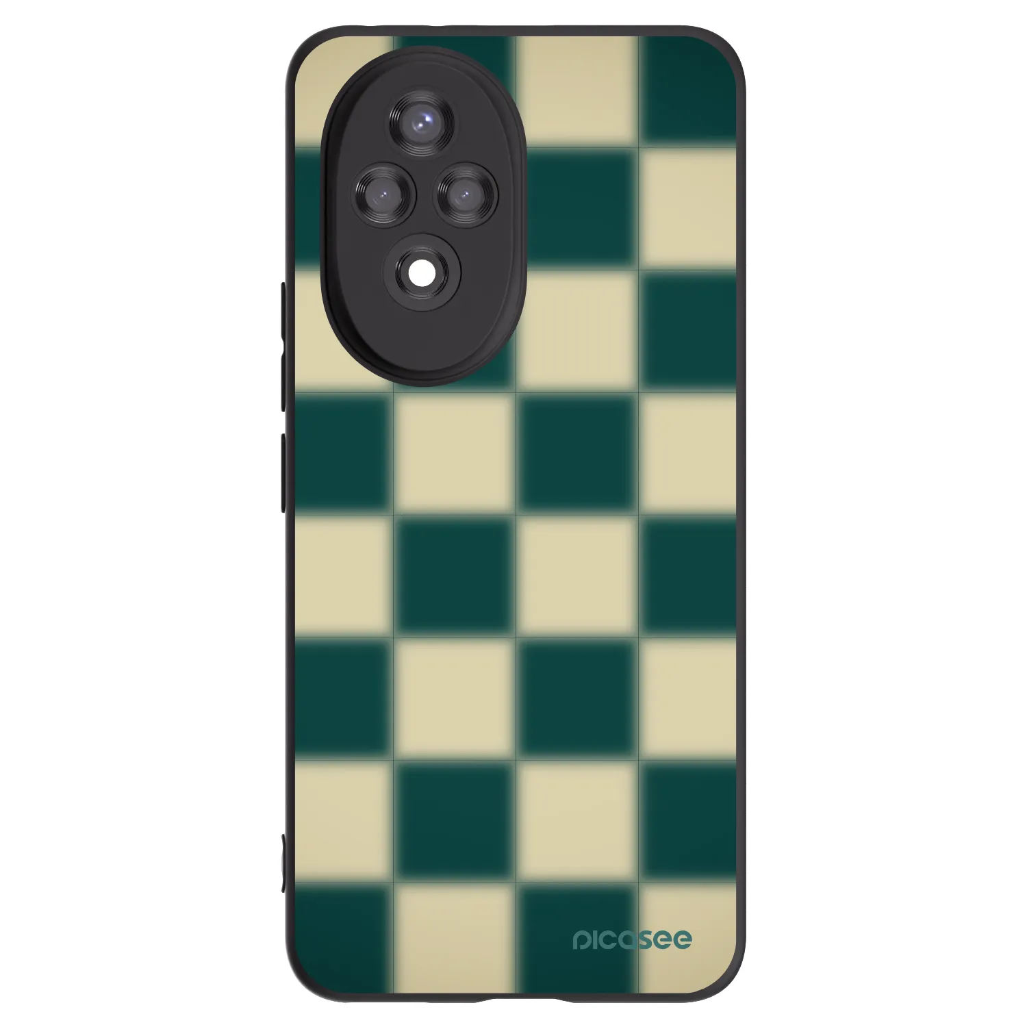 Picasee silikonový černý obal pro Honor 200 Pro 5G - Shadow Chess