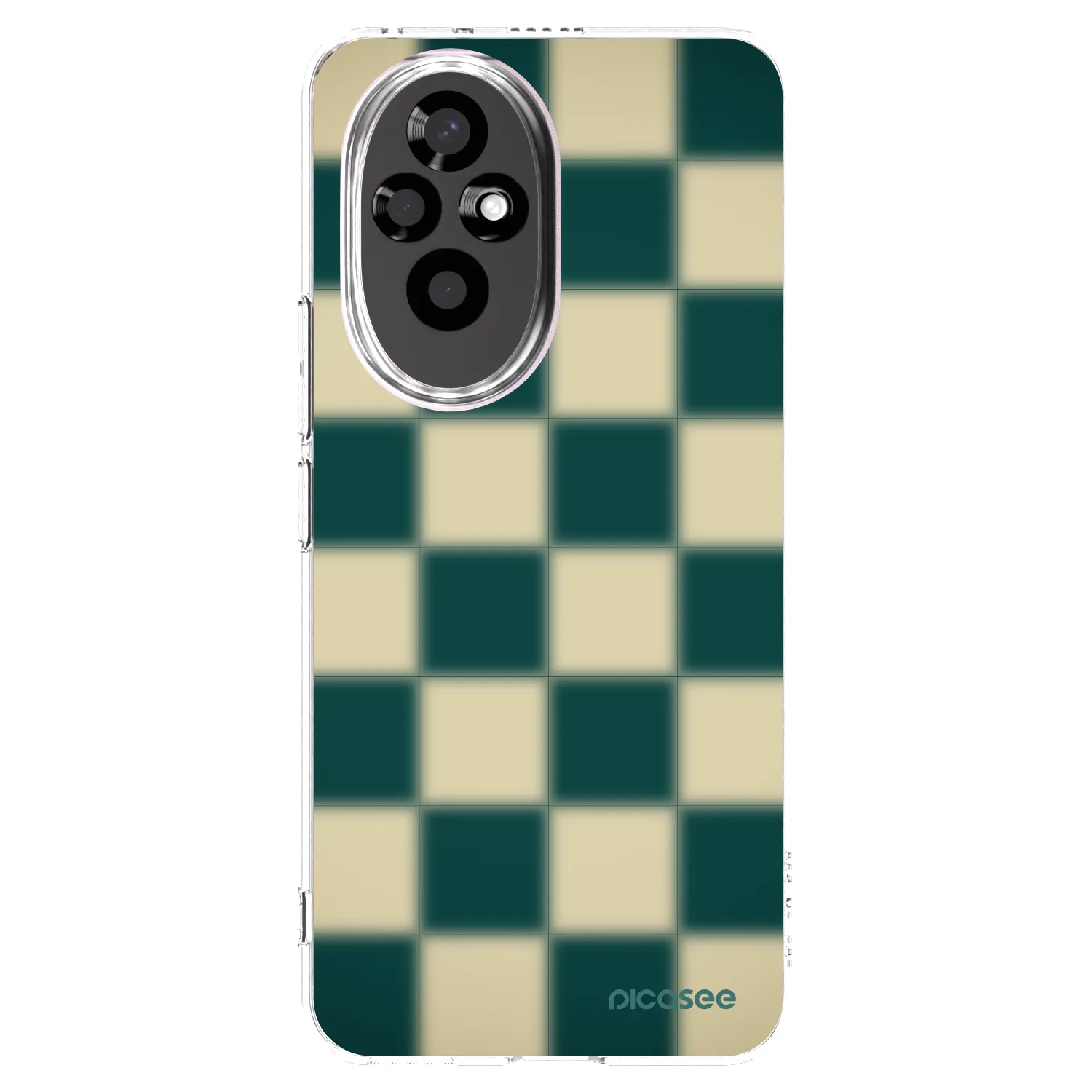 Picasee silikonový průhledný obal pro Honor 200 Pro 5G - Shadow Chess