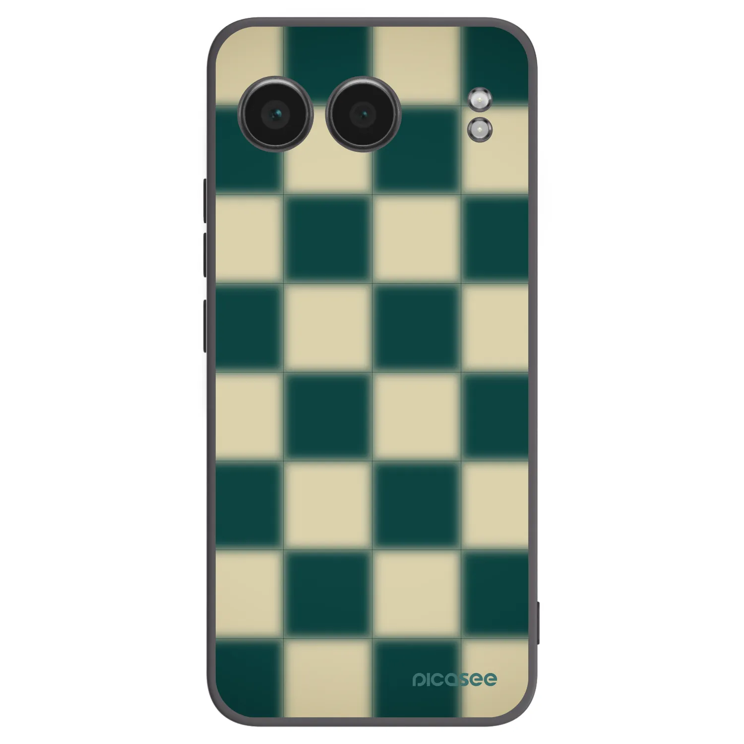 Picasee silikonový černý obal pro OnePlus Nord 4 - Shadow Chess