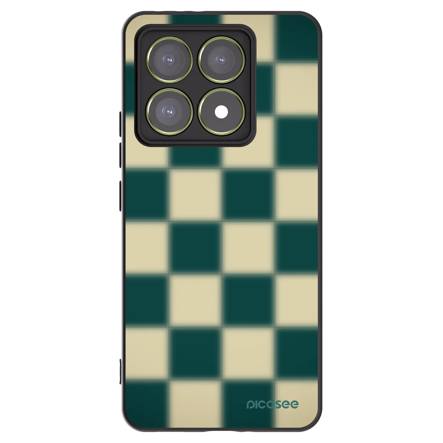 Picasee silikonový černý obal pro Xiaomi 14T - Shadow Chess