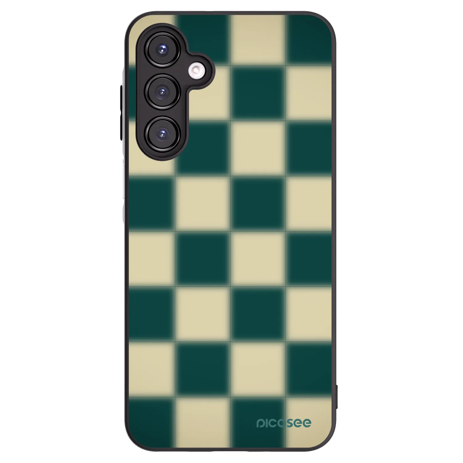 Picasee silikonový černý obal pro Samsung Galaxy A16 5G - Shadow Chess