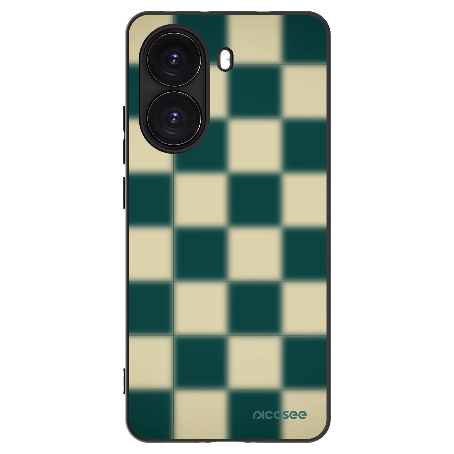 Picasee silikonový černý obal pro Xiaomi Poco X7 Pro 5G - Shadow Chess
