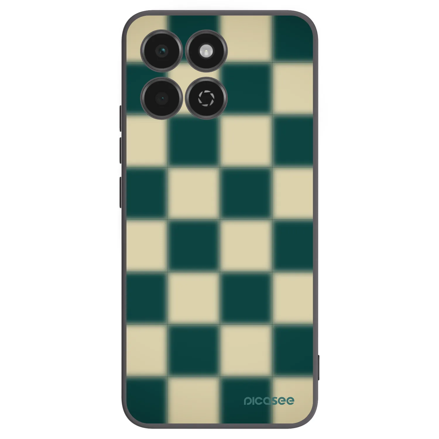 Picasee silikonový černý obal pro Honor 200 Smart 5G - Shadow Chess